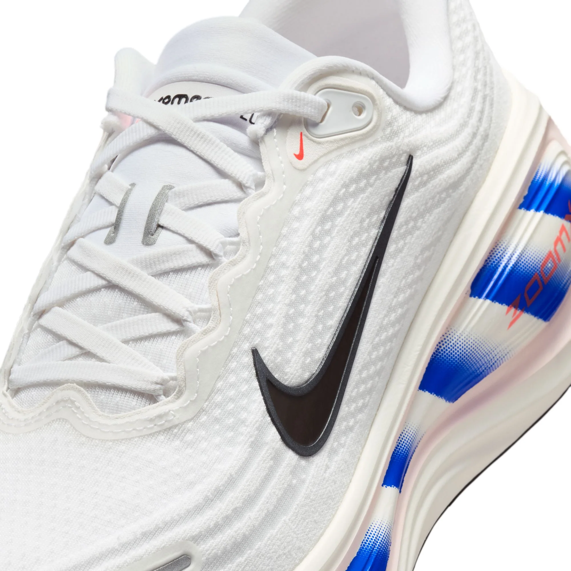Nike Mens Vomero Plus - White/Black/Racer Blue/Bright Crimson - Neutral - SU26 - Image 11