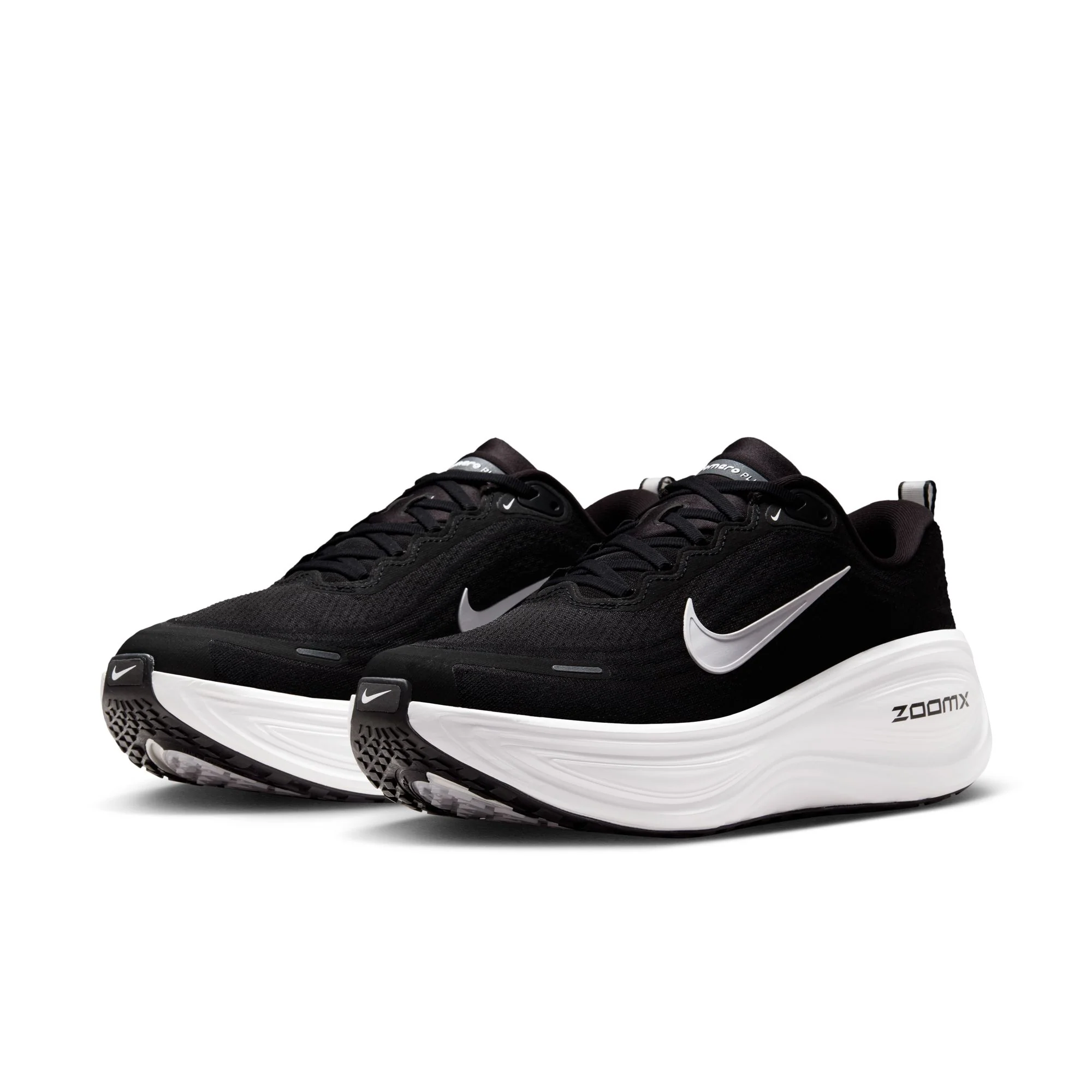 Nike Mens Vomero Plus Wide - 2E Width - Black/White/Cool Grey/Metallic Dark Grey - Neutral - FA25 - Image 7