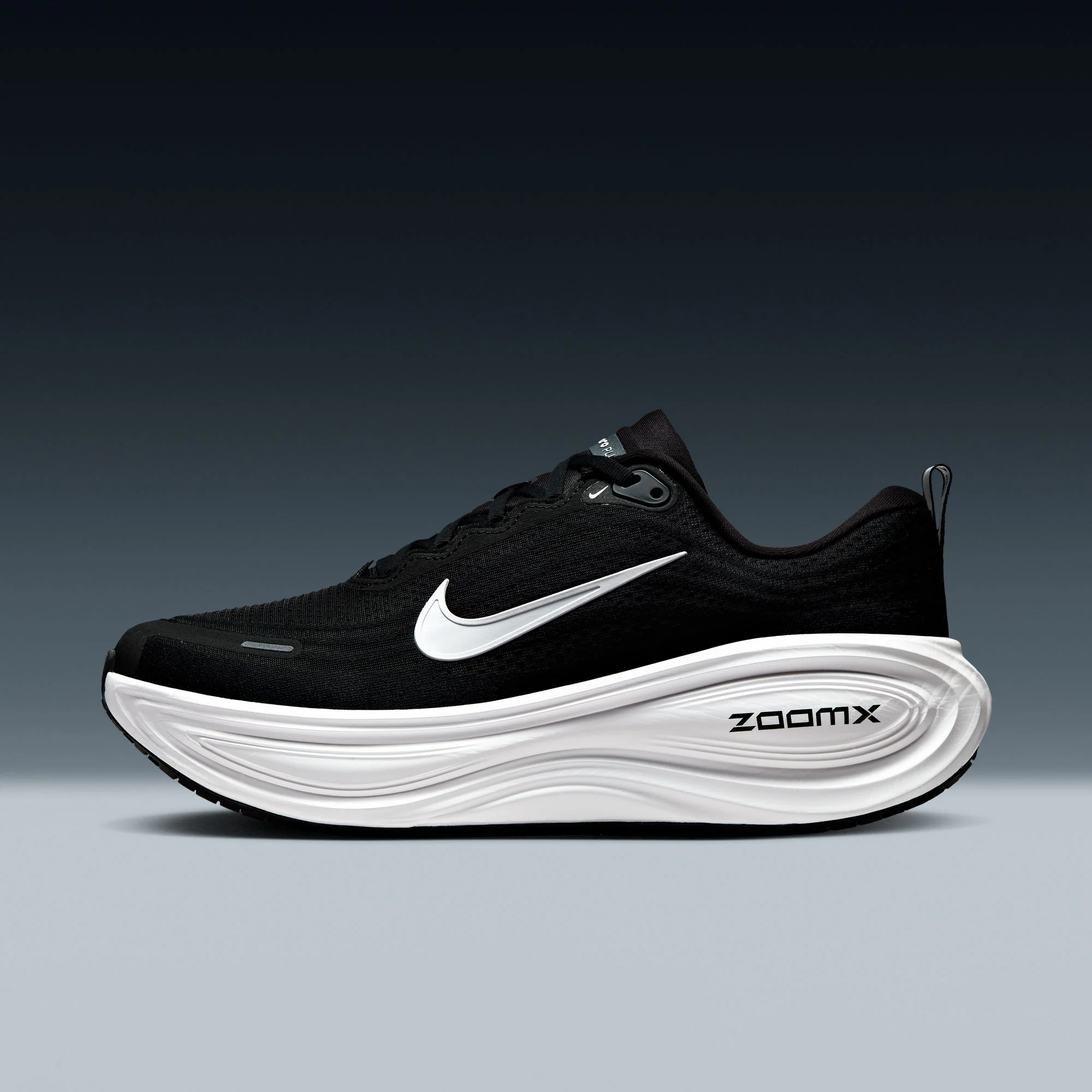 Nike Mens Vomero Plus Wide - 2E Width - Black/White/Cool Grey/Metallic Dark Grey - Neutral - FA25 - Image 9
