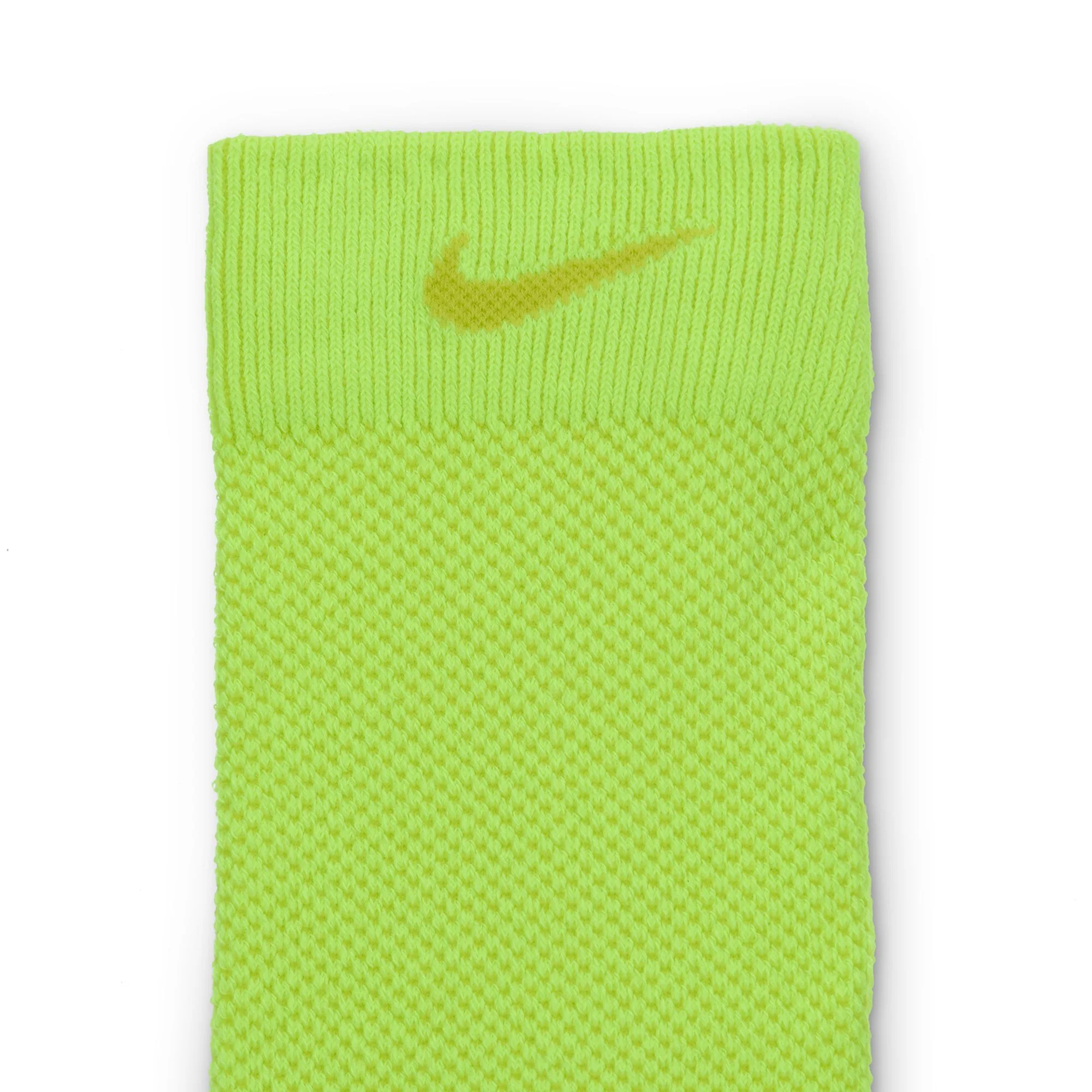 Nike Running Lightweight Crew Socks - Volt/Bright Cactus/Black/Bright Cactus - Image 4