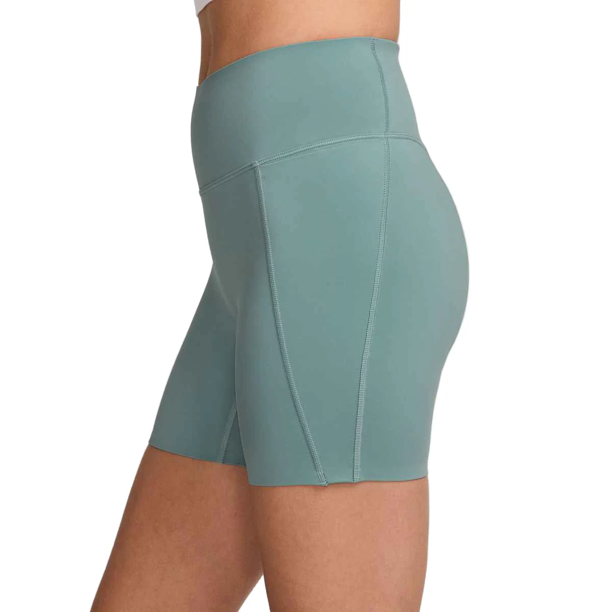 Nike Universa Women's High-Waisted 5" Biker Shorts - Cannon/Bicoastal/Bicoastal - FA25 - Image 6