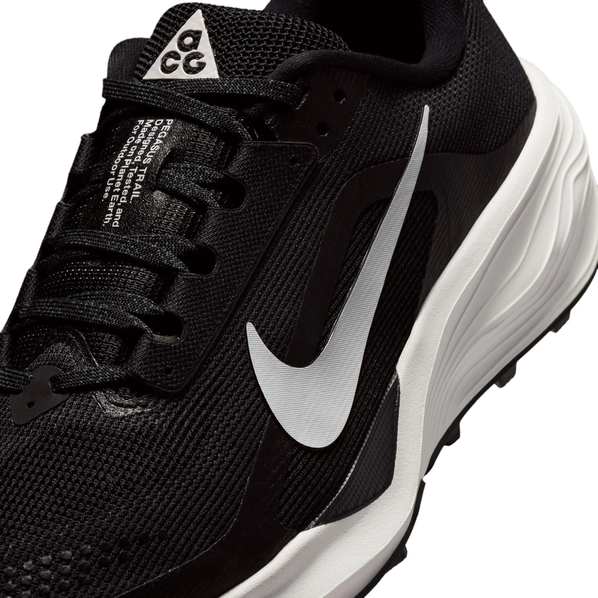 Nike Womens ACG Pegasus Trail - Black/Summit White/Anthracite - Trail - SU26 - Image 10
