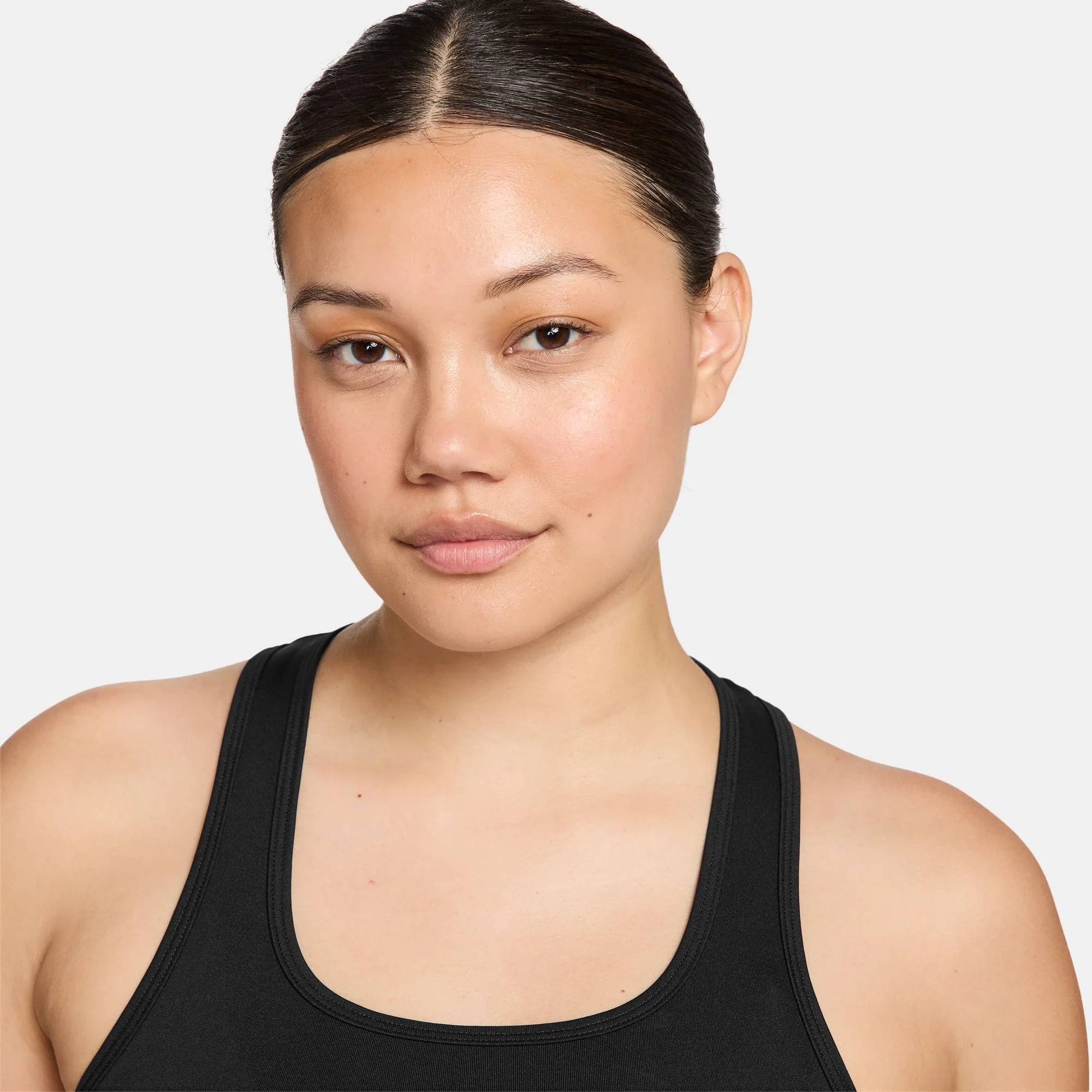 Nike Womens Dri-FIT ADV Running Tank Top - Black/Reflective Silver/White - HO25 - Image 3