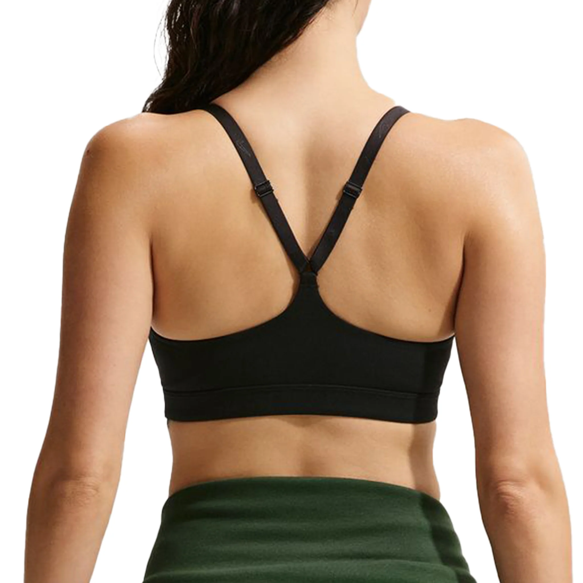 Nike Womens Indy Light-Support Padded Adjustable Sports Bra - Black - SP26 - Image 2