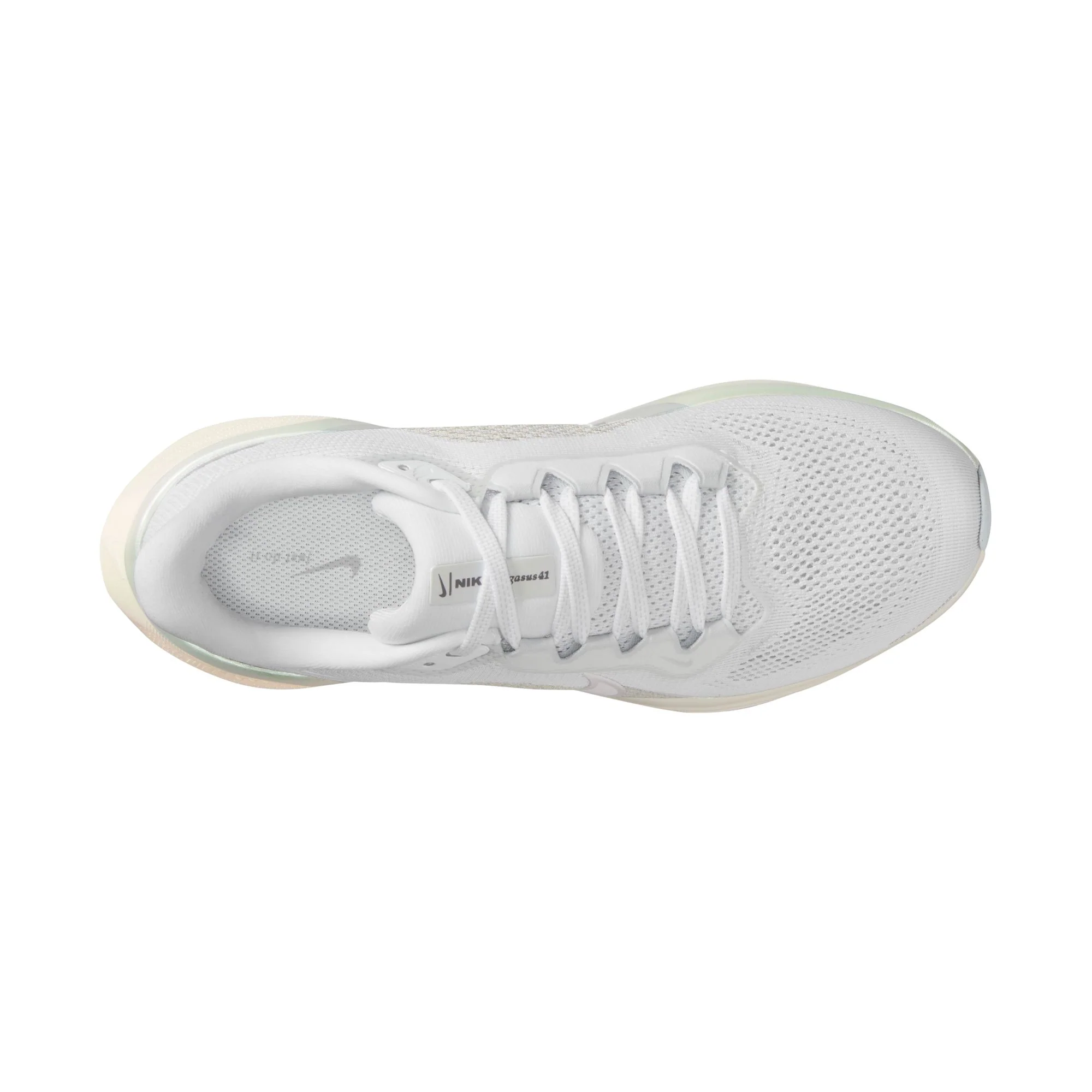 Nike Womens Pegasus 41 ESS - White/White/Chalk/Sea Glass - Neutral - SP26 - Image 4