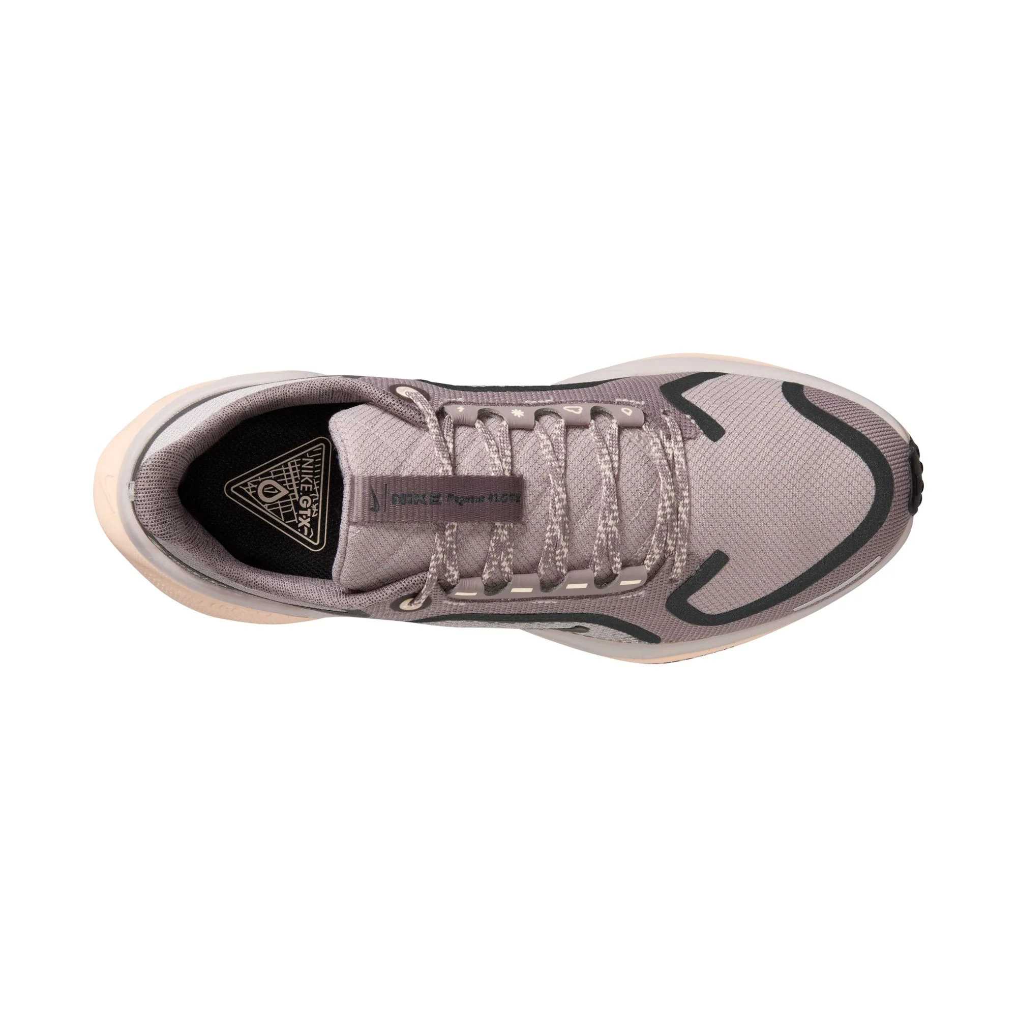 Nike Womens Pegasus 41 GTX - Platinum Violet/Black/Crimson Tint - Neutral - HO25 - Image 4
