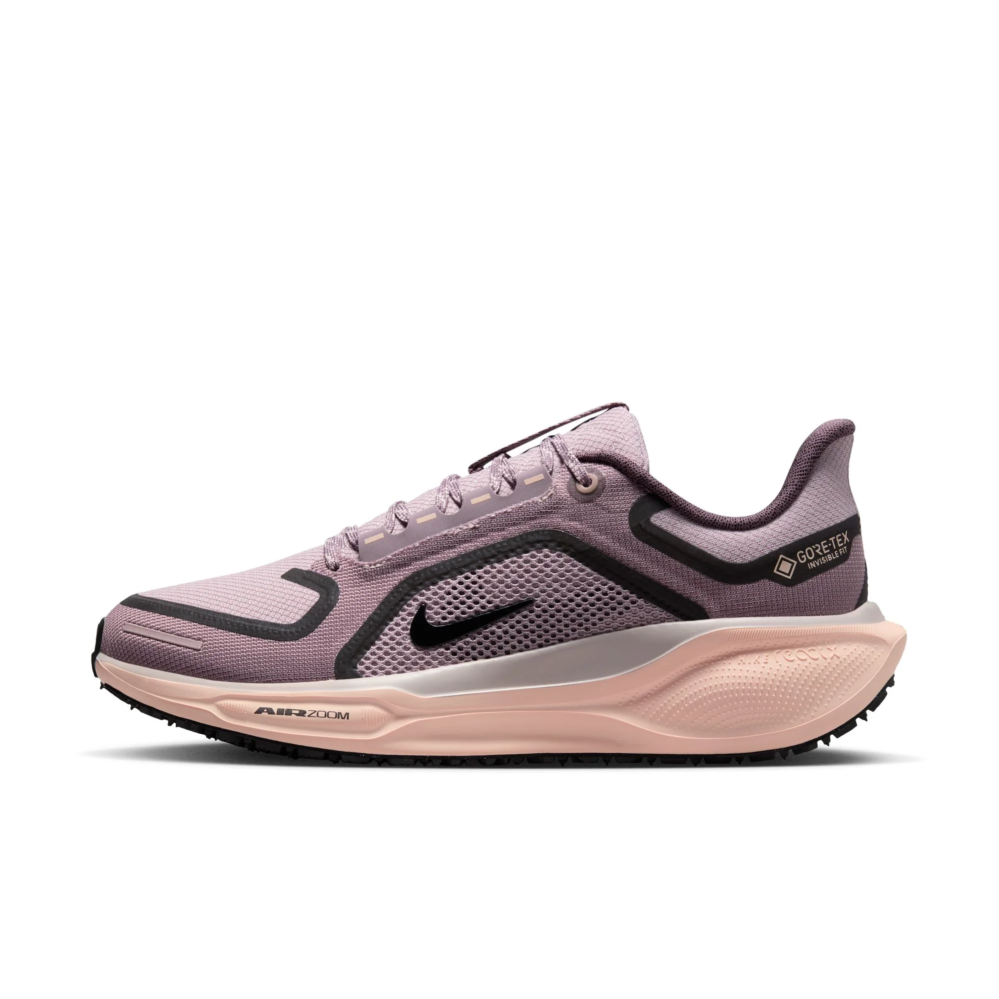 Nike Womens Pegasus 41 GTX - Platinum Violet/Black/Crimson Tint - Neutral - HO25 - Image 7