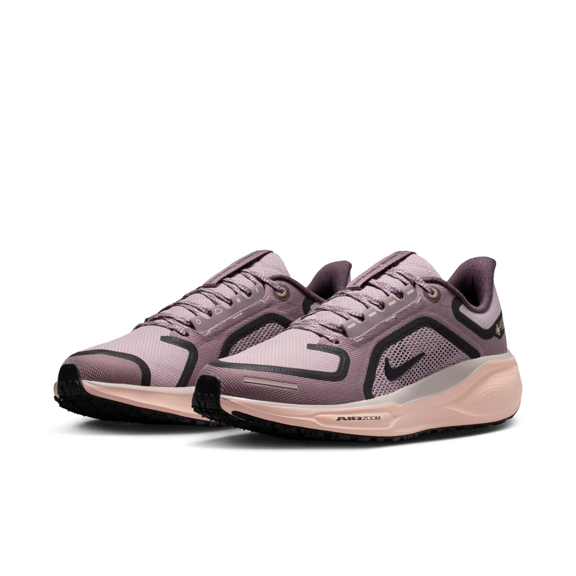 Nike Womens Pegasus 41 GTX - Platinum Violet/Black/Crimson Tint - Neutral - HO25 - Image 8