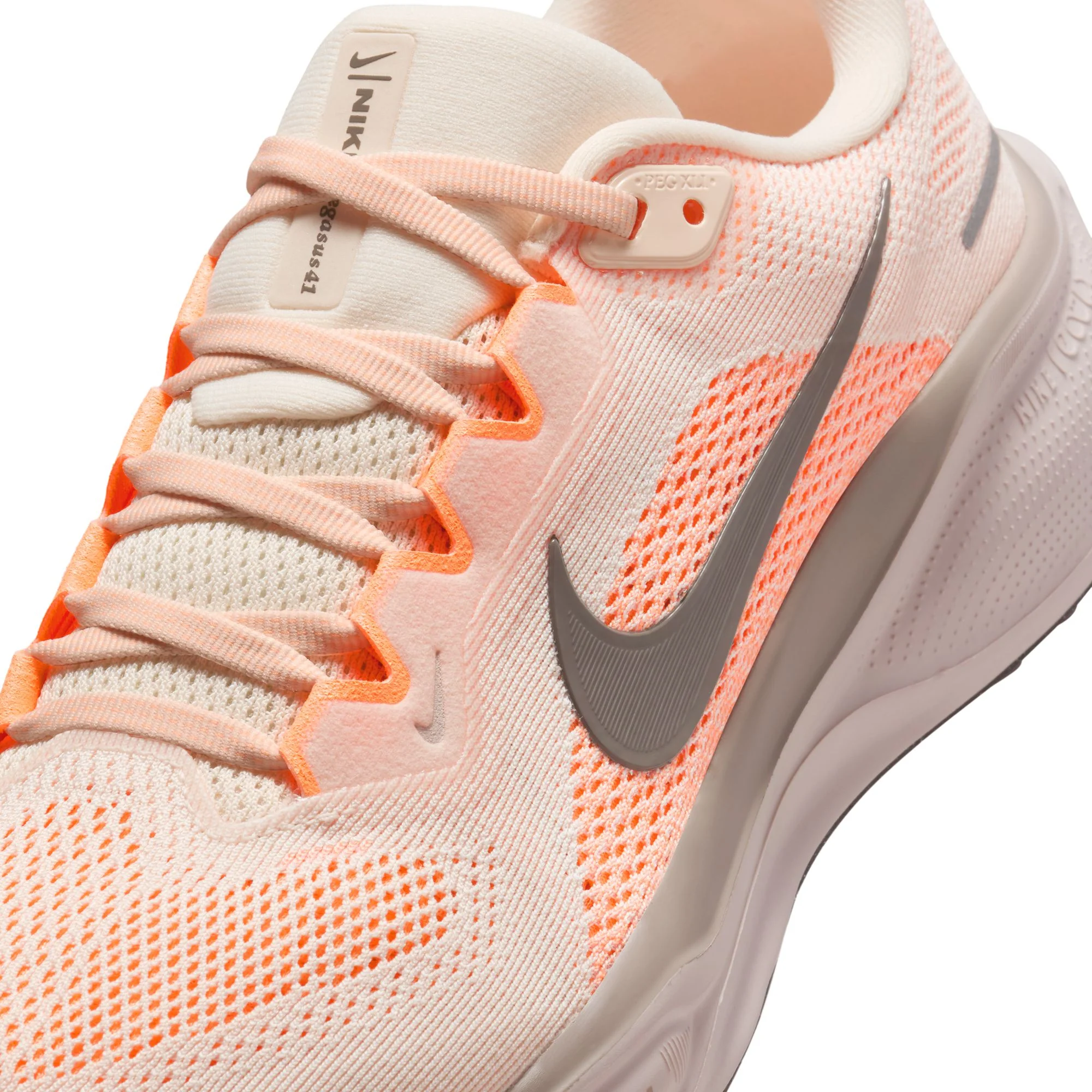 Nike Womens Pegasus 41 - Guava Ice/Cave Stone/Orange Pulse/Malt - Neutral - HO25 - Image 10