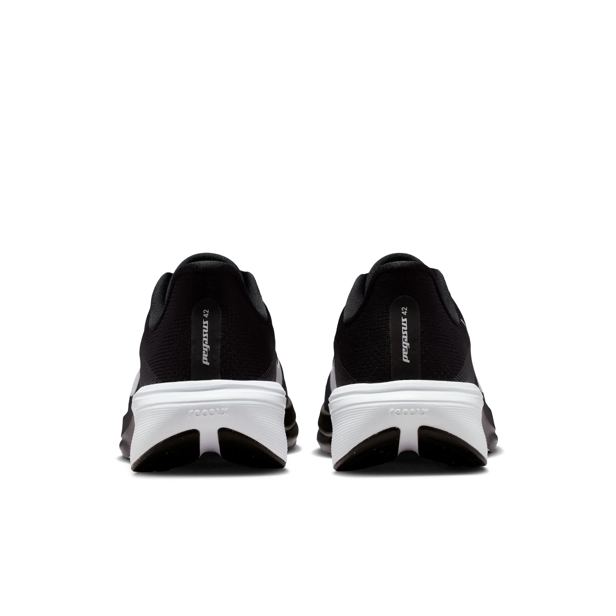 Nike Womens Pegasus 42 - Black/White/Iron Grey - Neutral - SU26 - Image 9