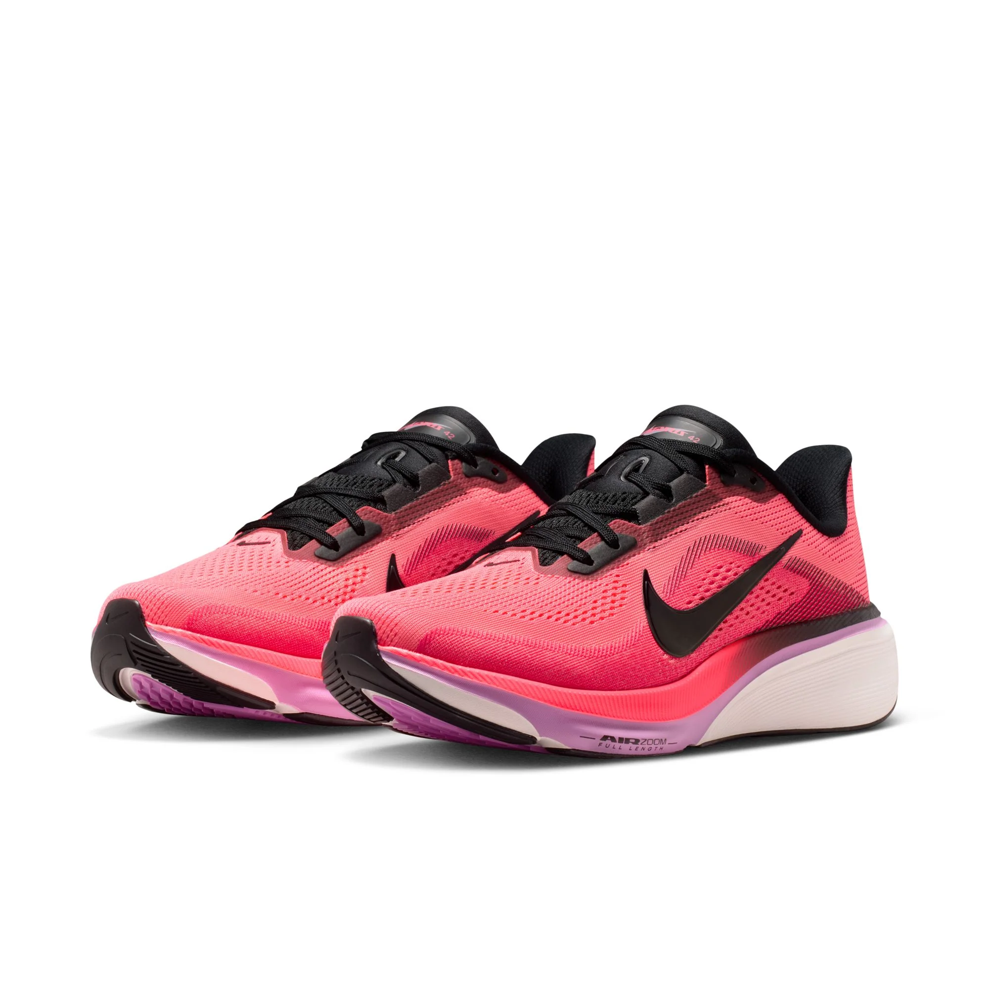 Nike Womens Pegasus 42 - Lava Glow/Black/Flash Crimson/Light Magenta - Neutral - SU26 - Image 6