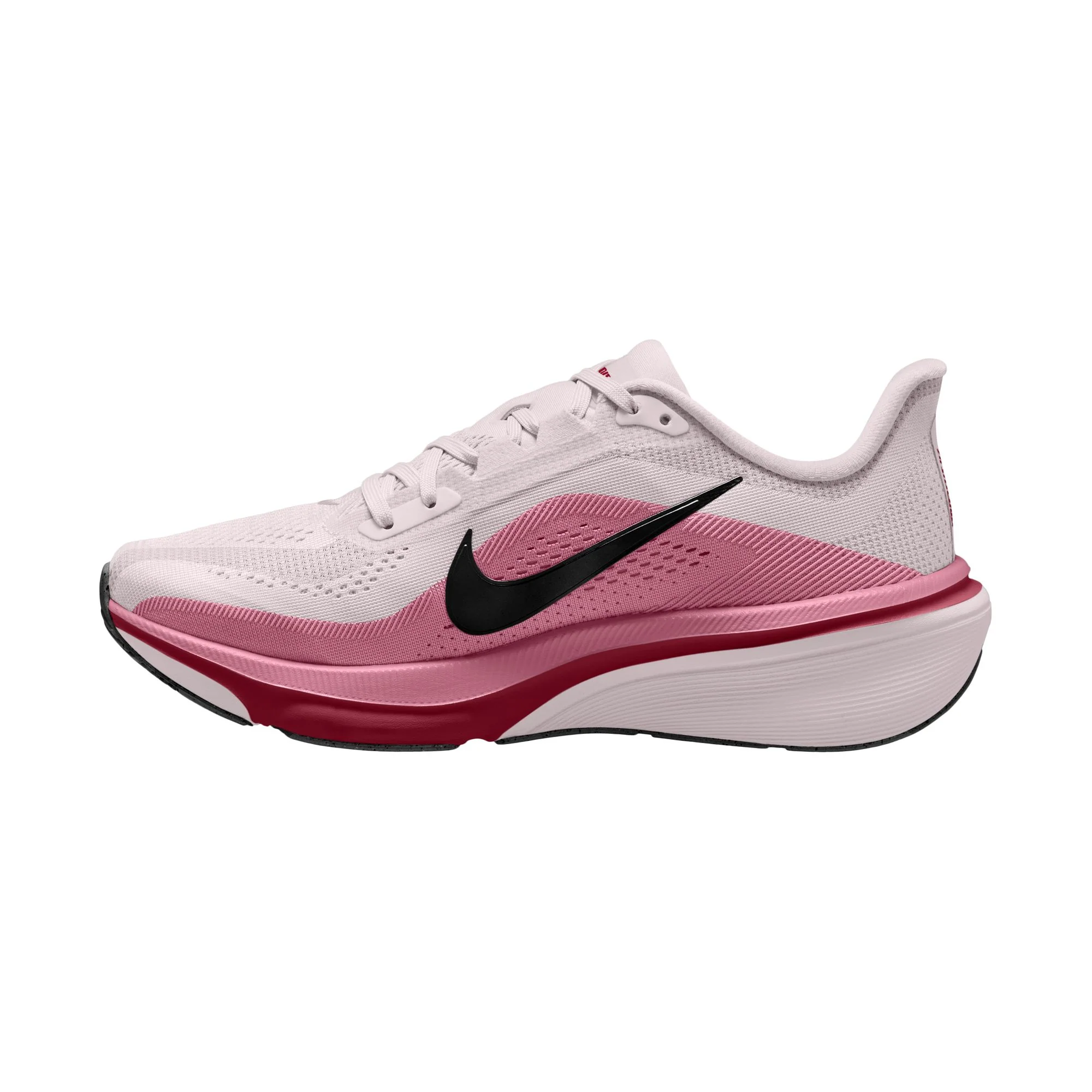 Nike Womens Pegasus 42 - Pearl Pink/Black/Peony/Team Crimson - Neutral - SU26 - Image 4