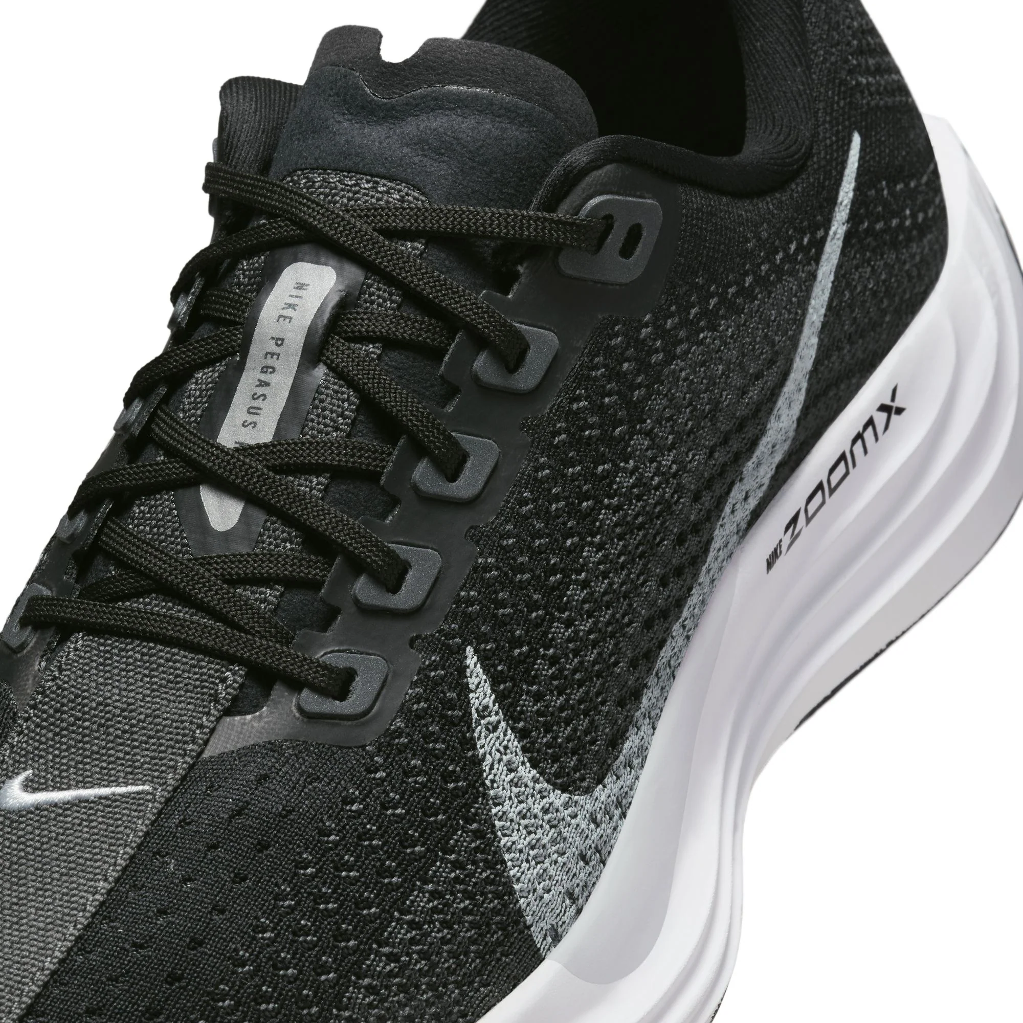 Nike Womens Pegasus Plus - Black/Pure Platinum/Anthracite/White - Neutral - Image 10