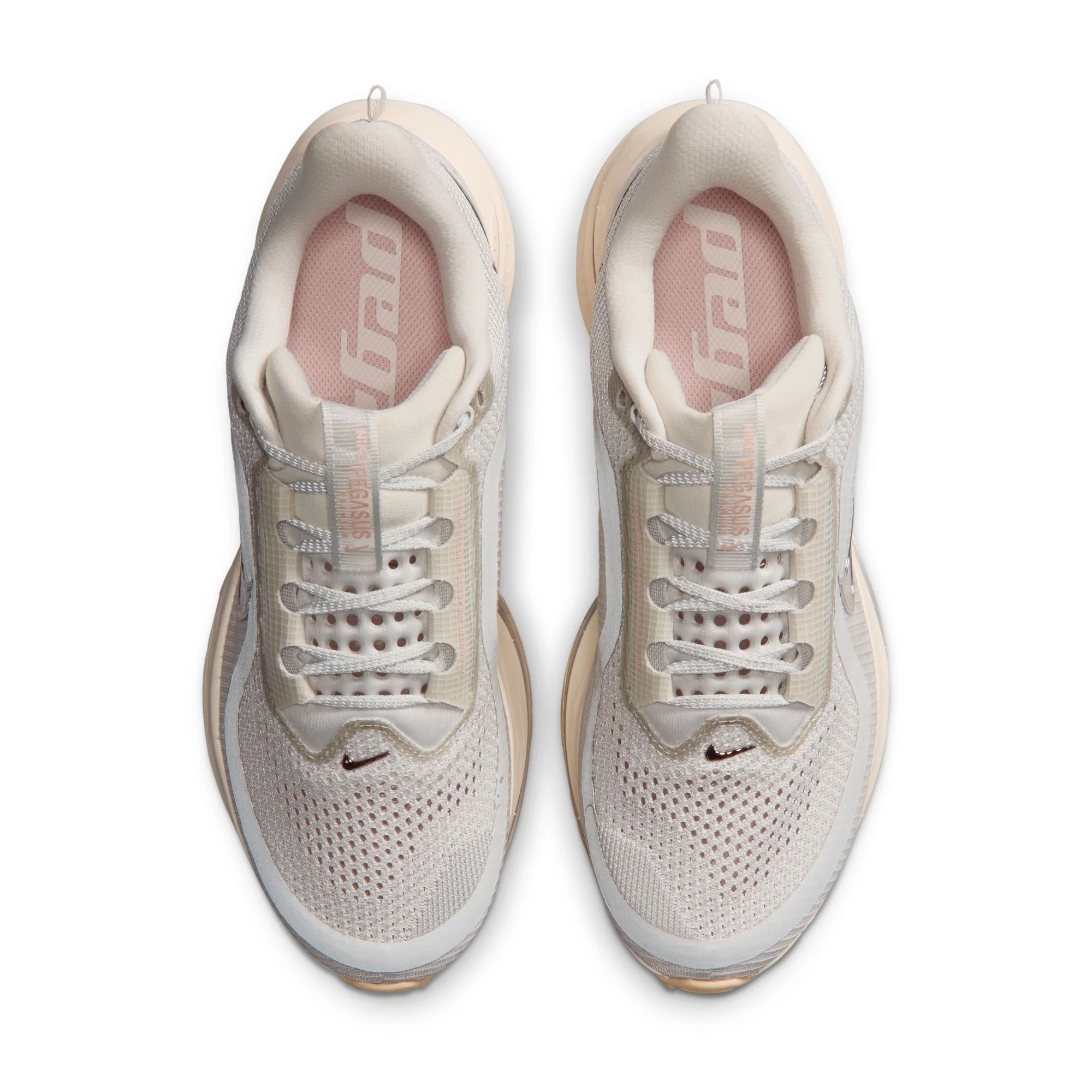 Nike Womens Pegasus Premium - Light Bone/Metallic Silver/Chalk - Neutral - SU26 - Image 4