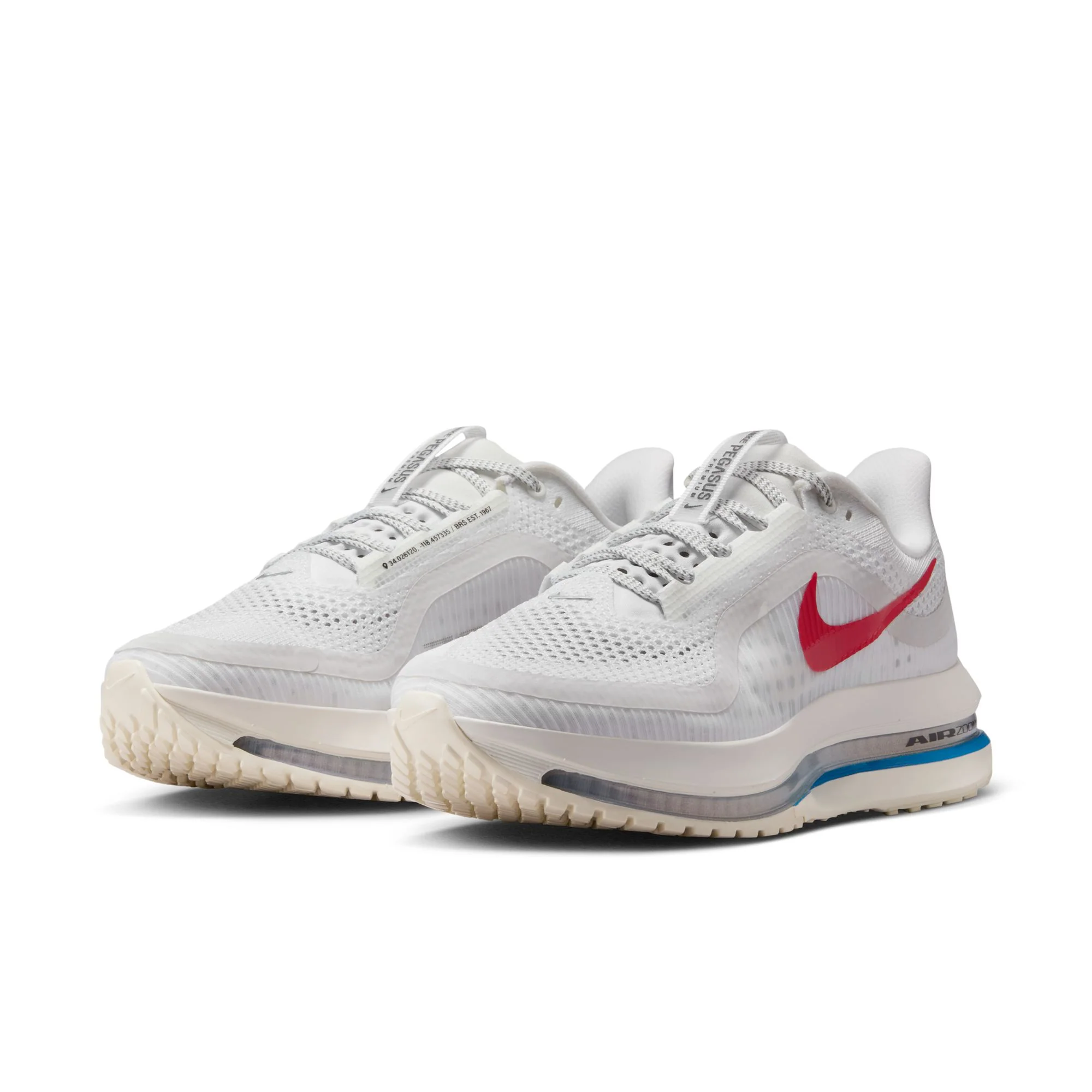 Nike Womens Pegasus Premium - White/White/Sail/Black - Neutral - FA25 - Image 8