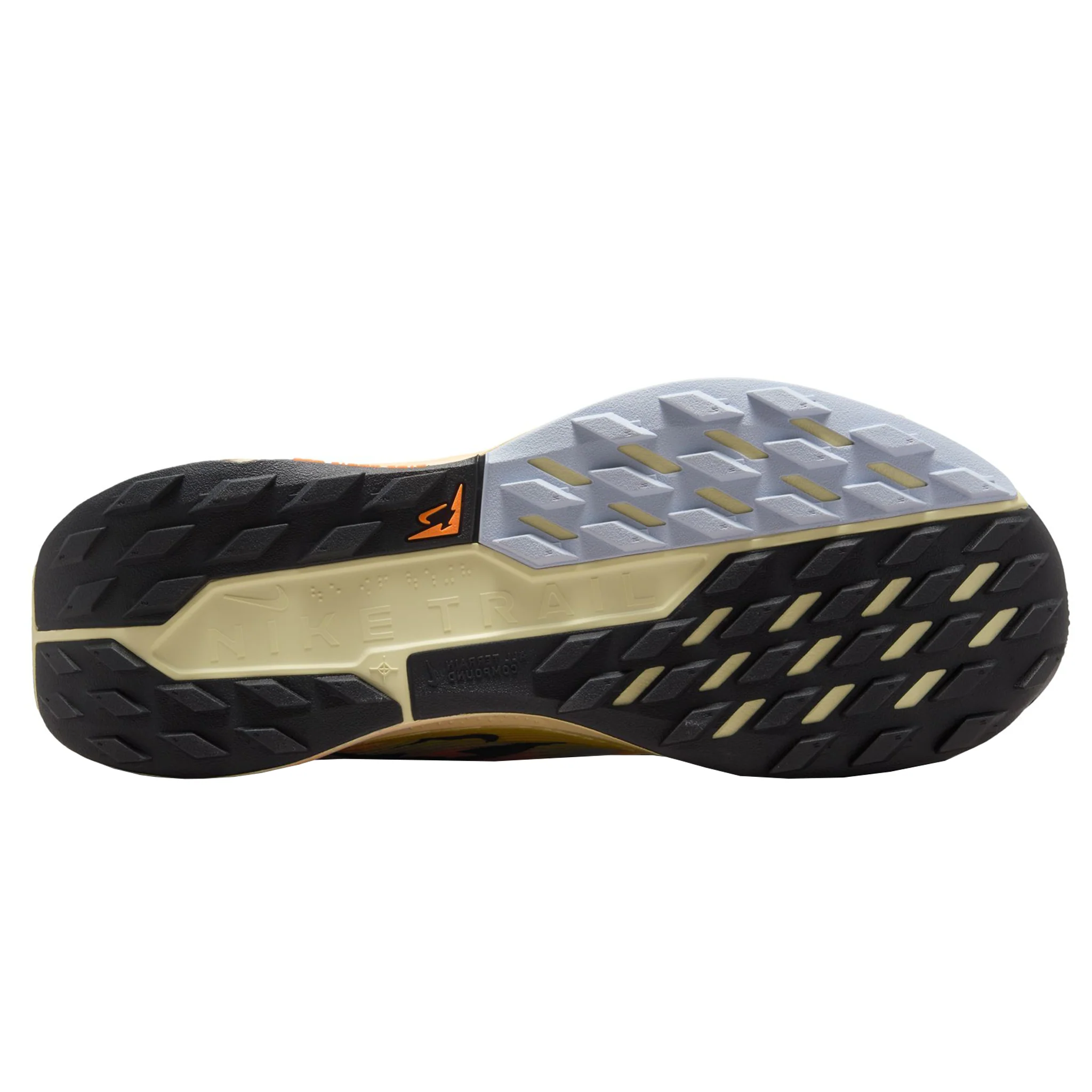 Nike Womens Pegasus Trail 5 - Orange Pulse/Black/Ghost/Alabaster - Trail - HO25 - Image 2
