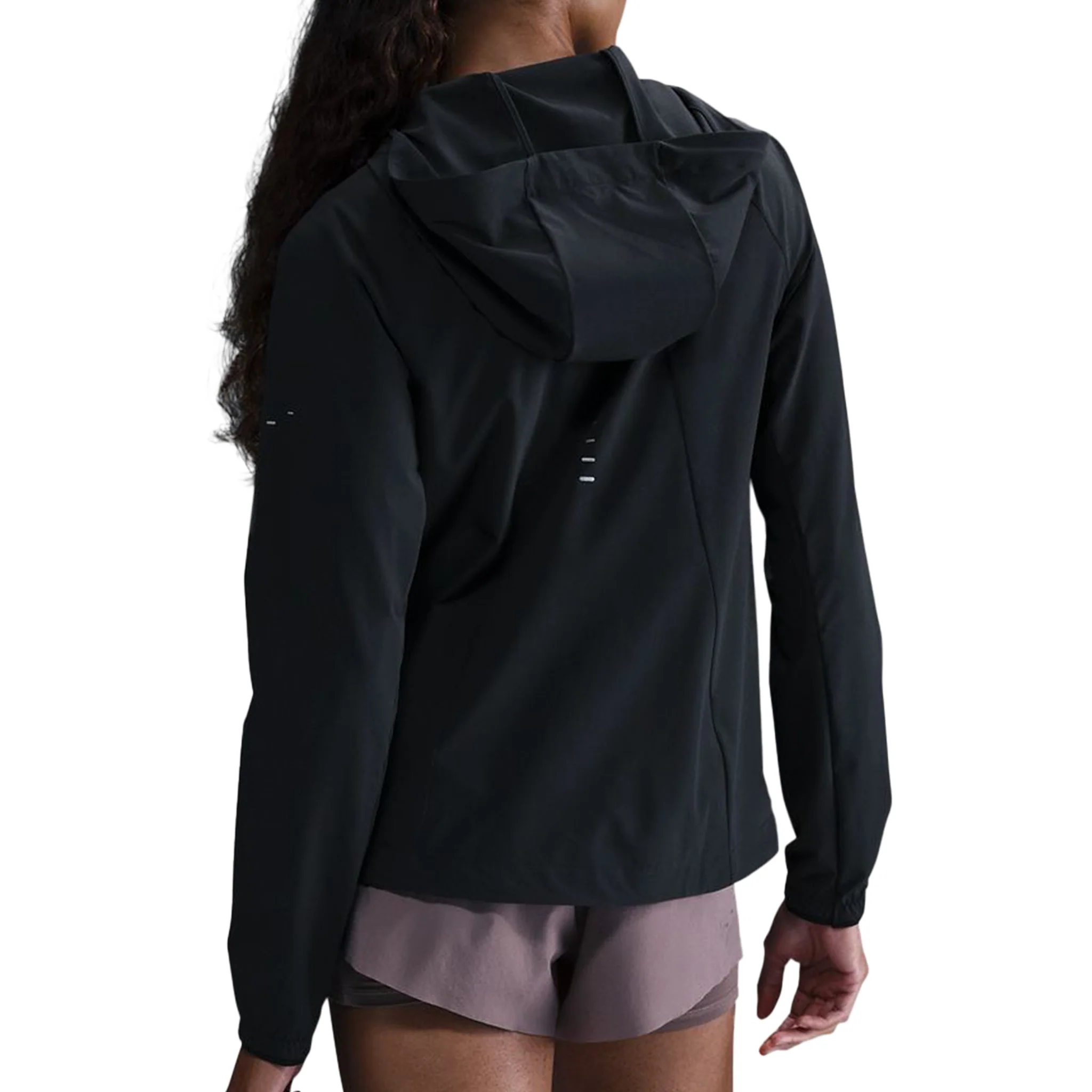 Nike Womens Repel Packable Swift Jacket - Black/Reflective Silver - HO25 - Image 2