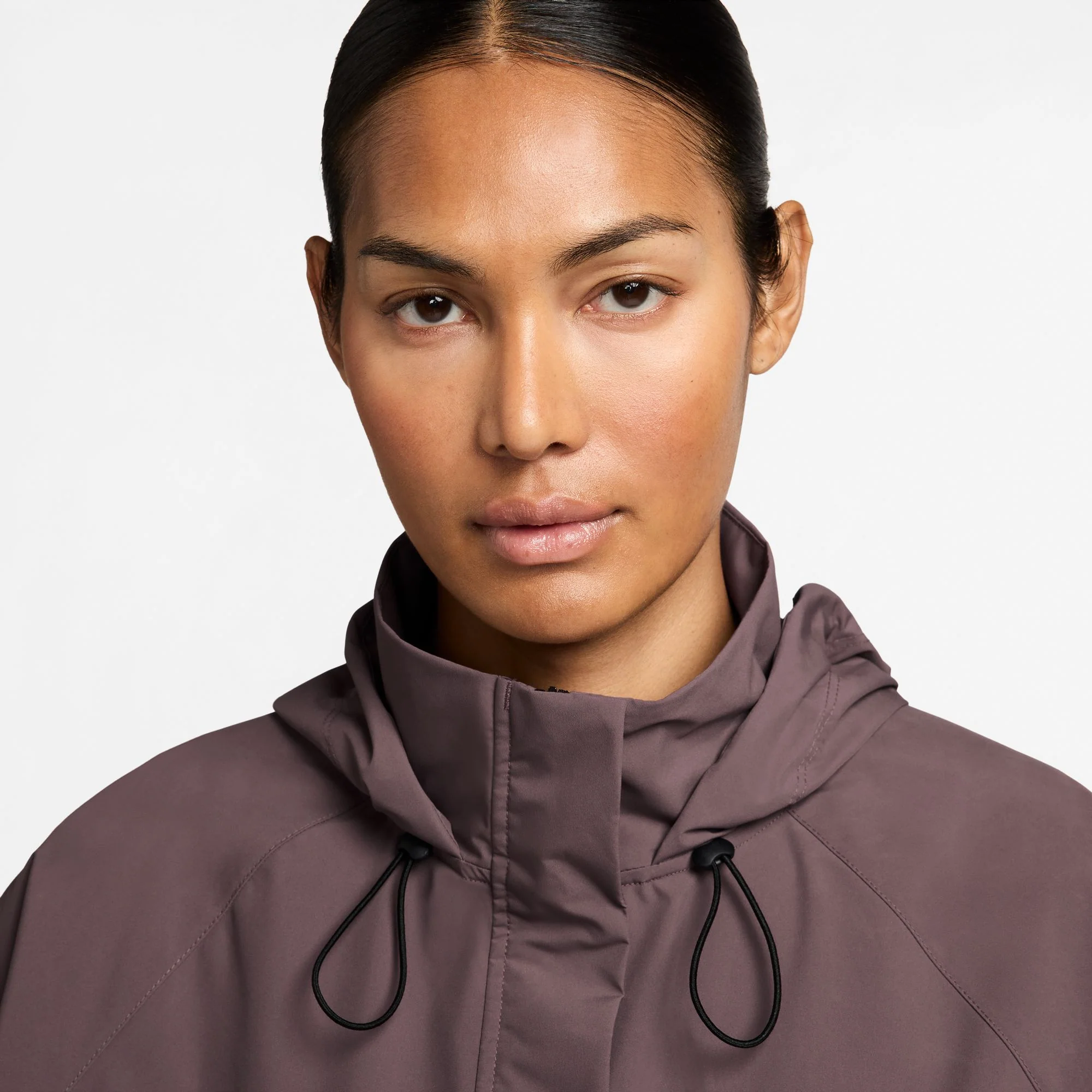 Nike Womens Storm-FIT Swift Jacket - Tattoo/Black/Reflective Silver - Image 3