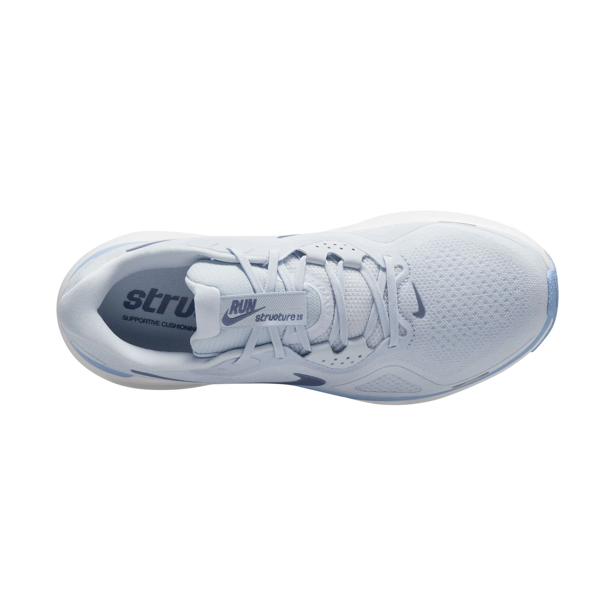 Nike Womens Structure 26 - Football Grey/World Indigo/Aluminium - Stability - HO25 - Image 6