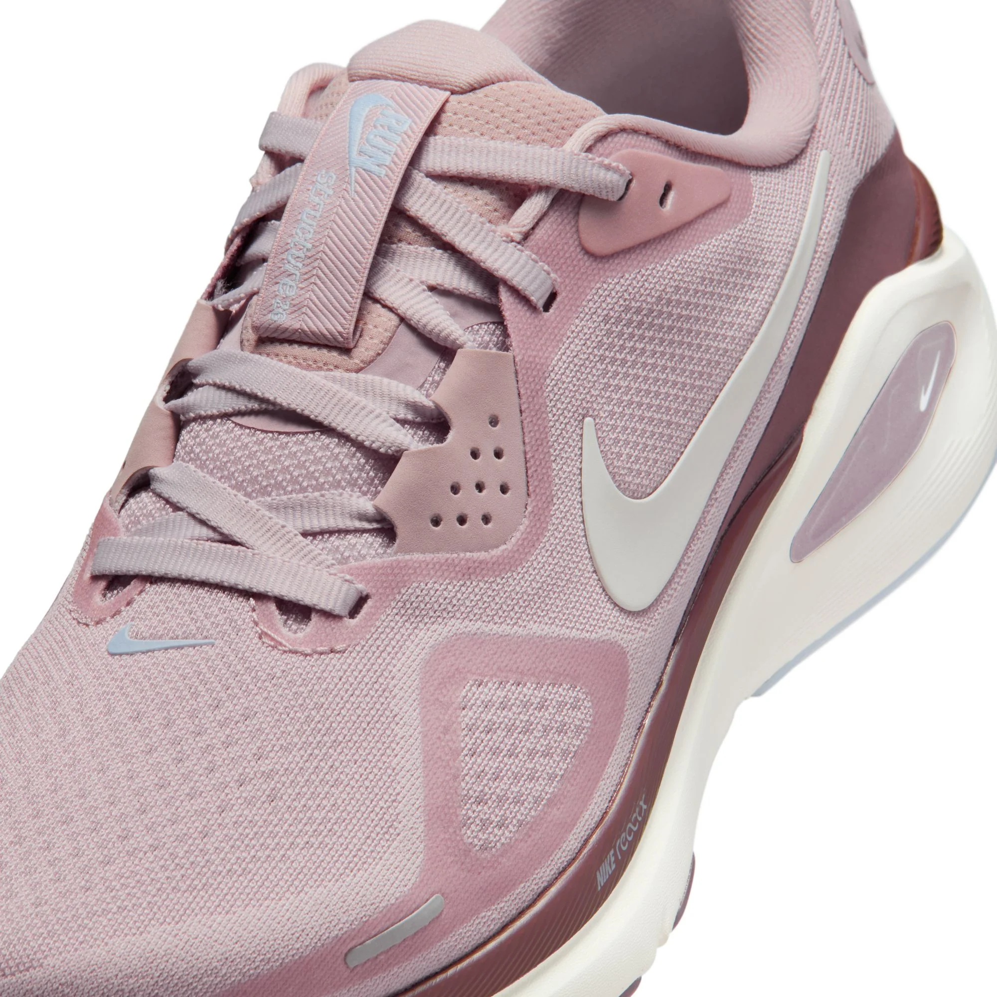 Nike Womens Structure 26 - Particle Rose/Sail/Tattoo/Hydrogen Blue - Stability - SP26 - Image 9