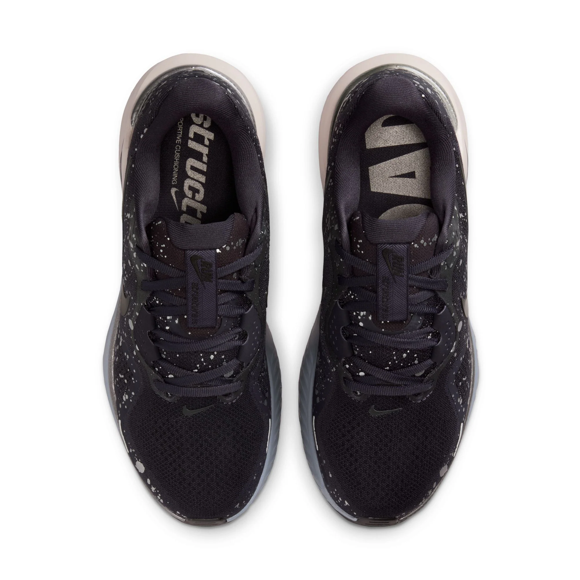 Nike Womens Structure 26 SE - Cave Purple/Black/Metallic Dark Grey - Stability - HO25 - Image 6