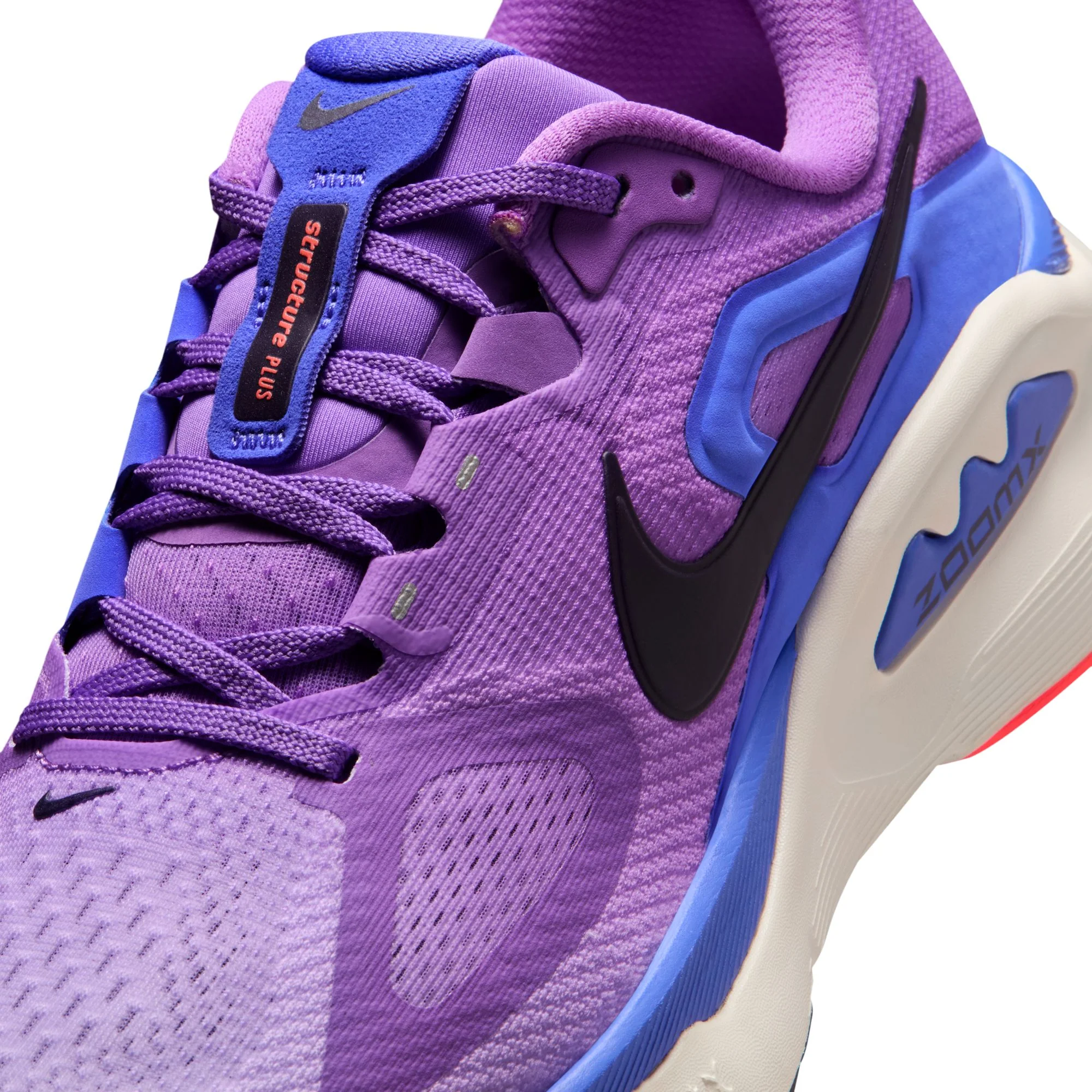 Nike Womens Structure Plus - Bright Violet/Purple Dynasty/Violet Mist - Stability - SP26 - Image 10