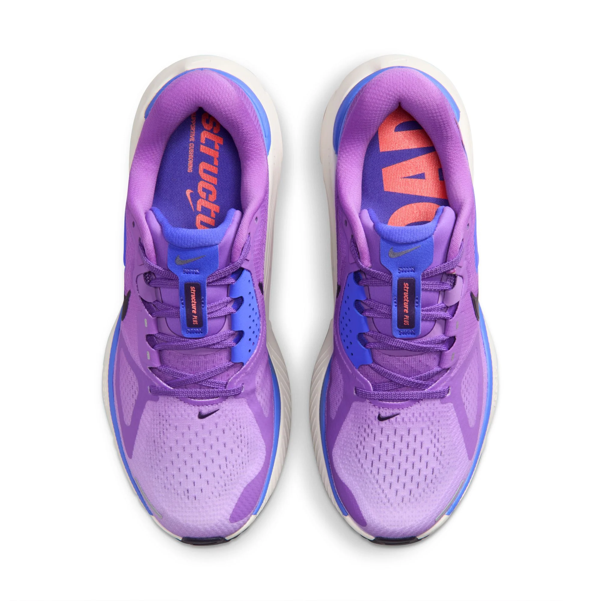 Nike Womens Structure Plus - Bright Violet/Purple Dynasty/Violet Mist - Stability - SP26 - Image 6