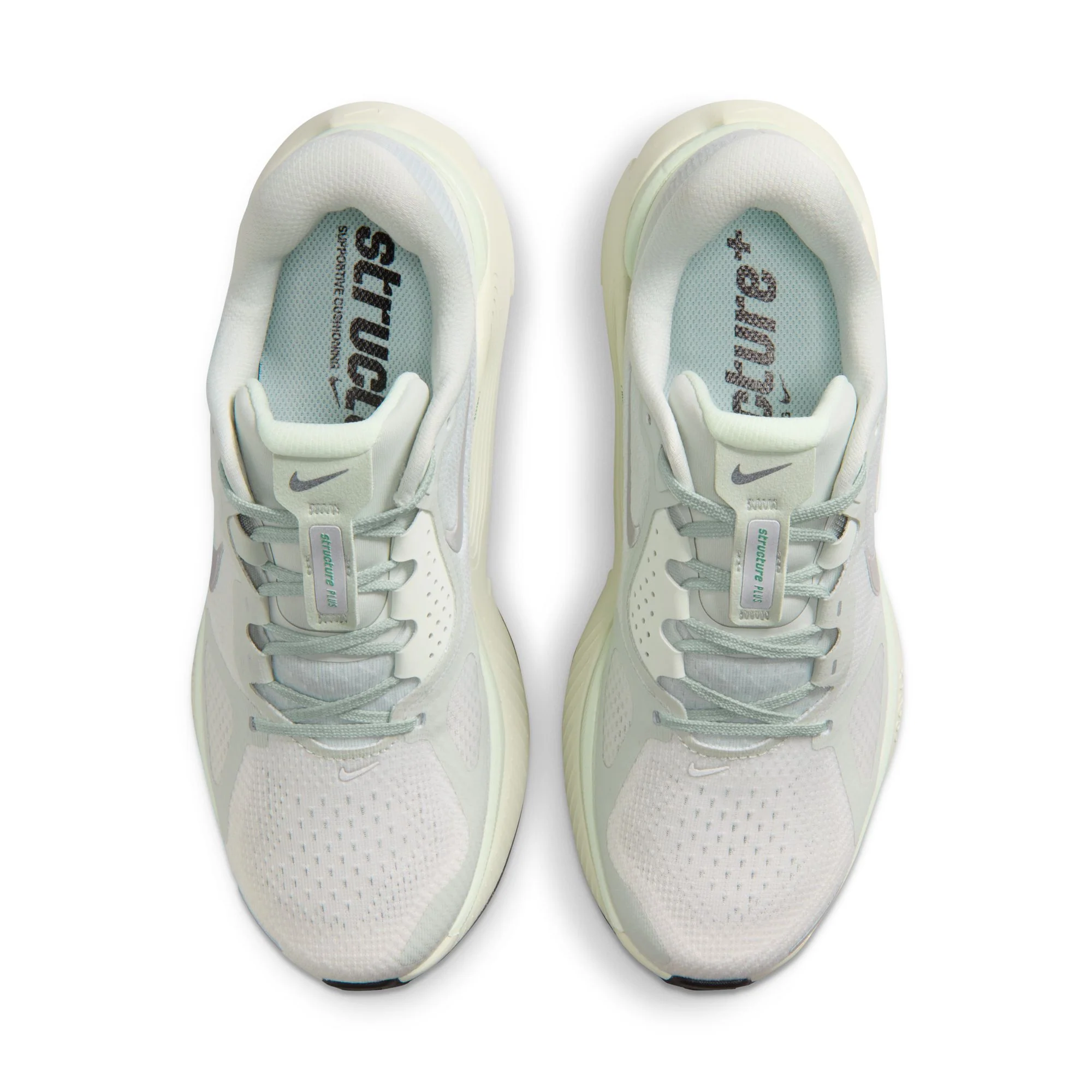Nike Womens Structure Plus - Light Silver/Metallic Silver - Stability - SU26 - Image 6