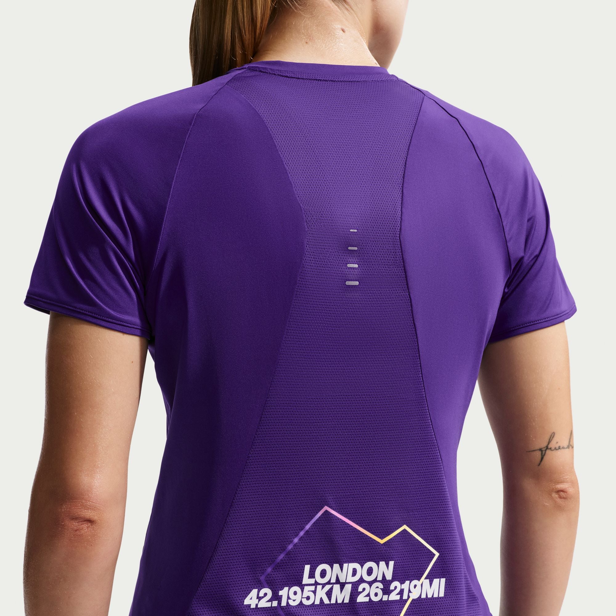Nike Womens Swift Dri-FIT Running Tee - Court Purple - SP26 - Image 4