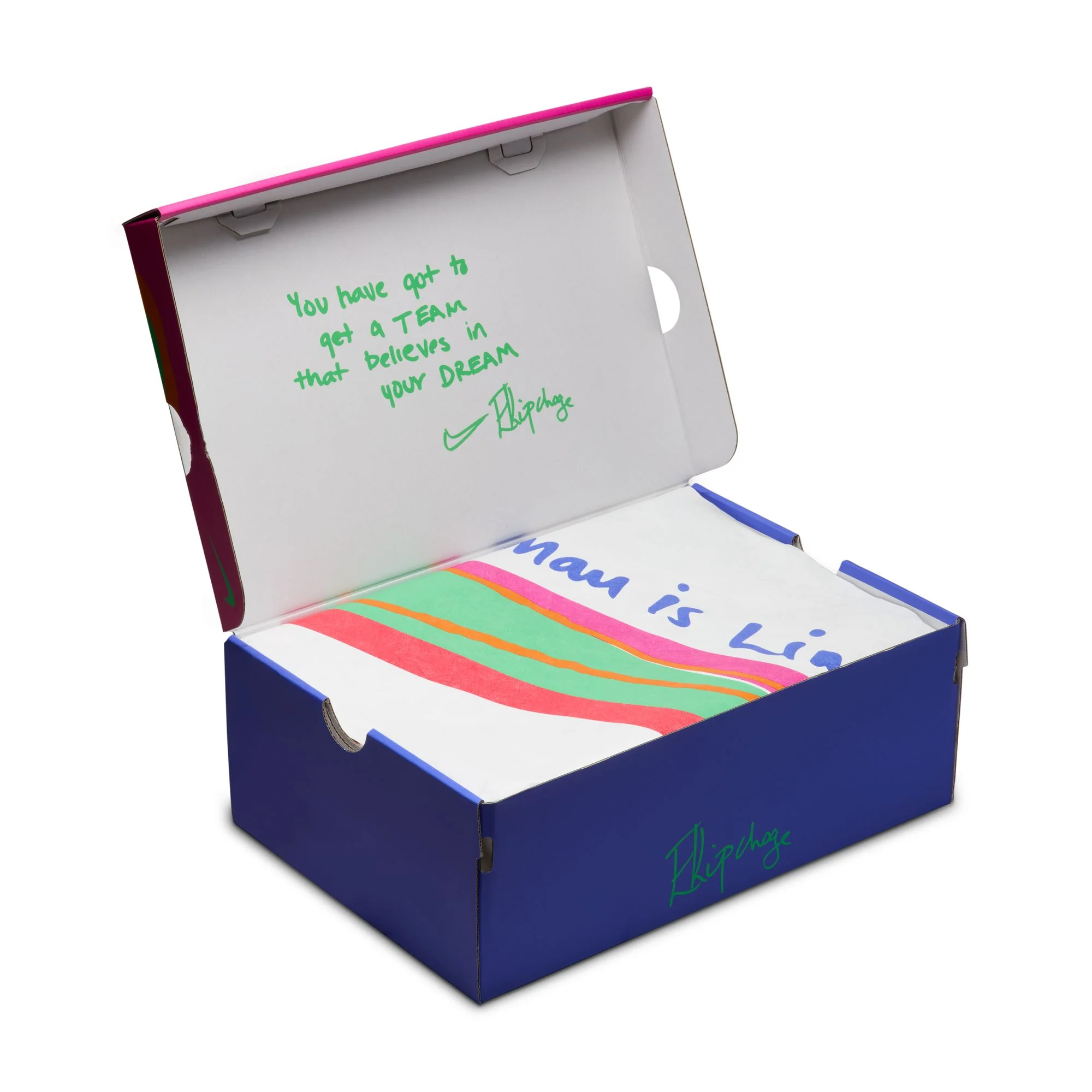 Nike Womens Vaporfly 4 Next% "Eliud Kipchoge" - Silt Red/Green Shock/Fire Pink - Neutral - HO25 - Image 4