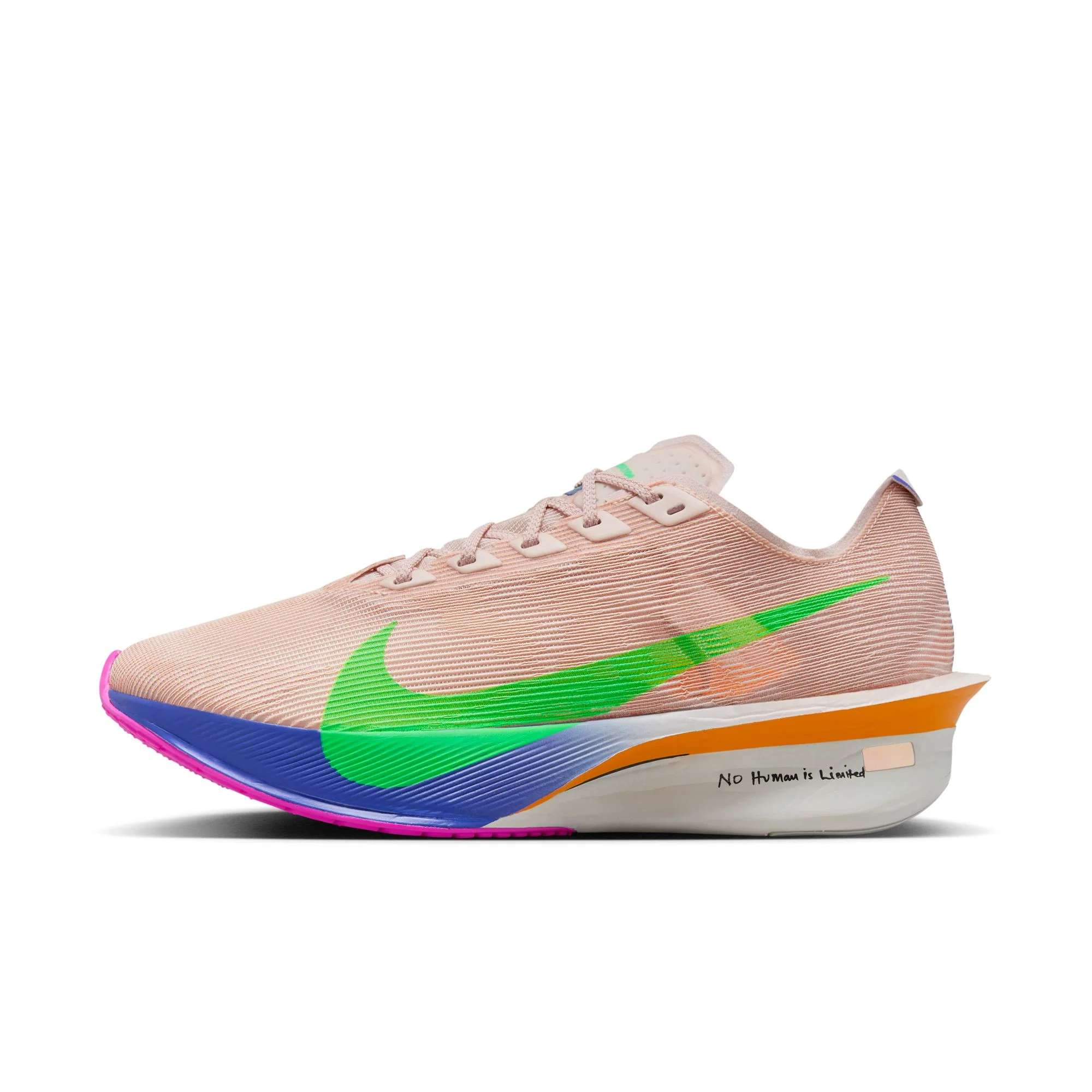 Nike Womens Vaporfly 4 Next% "Eliud Kipchoge" - Silt Red/Green Shock/Fire Pink - Neutral - HO25 - Image 9
