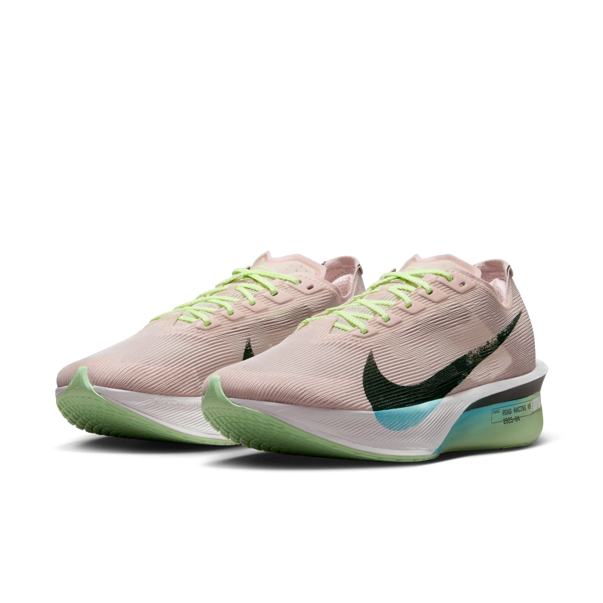 Nike Womens Vaporfly 4 Next% - Silt Red/Black/Barely Volt/Pearl Pink - Neutral - FA25 - Image 4