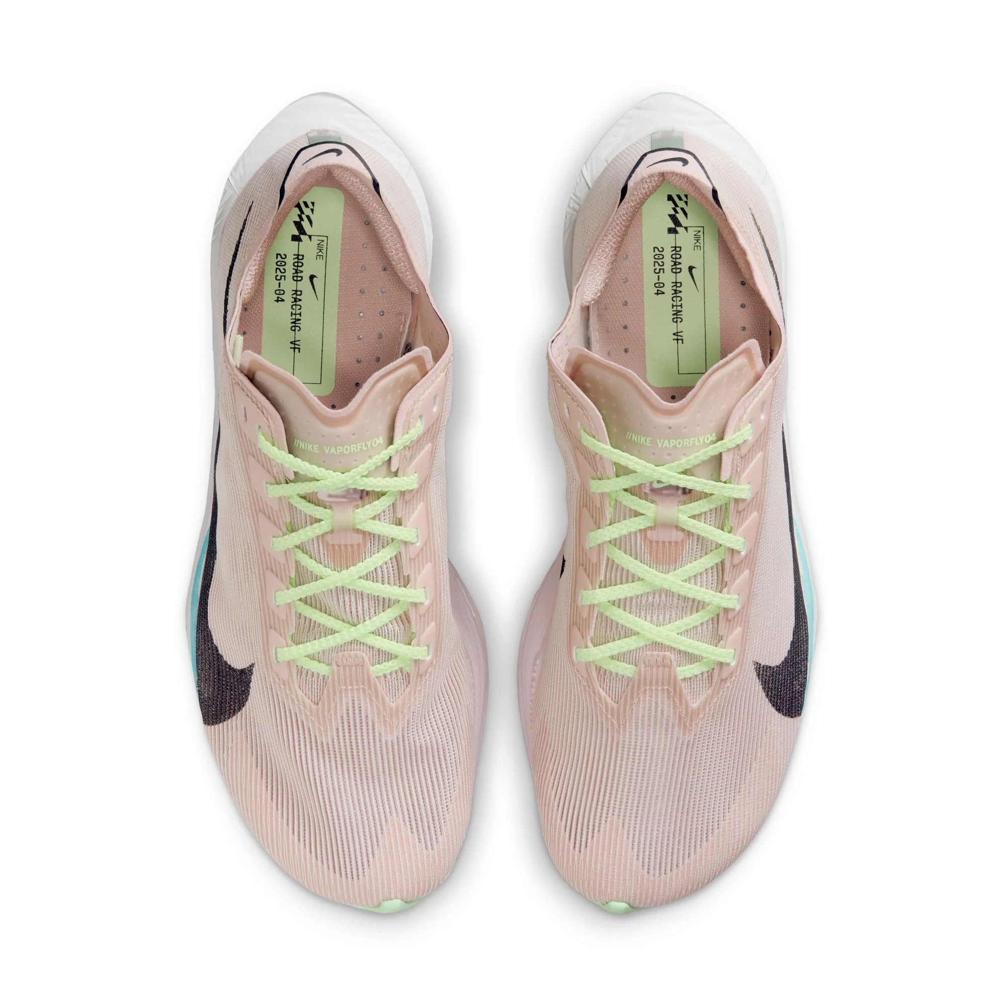 Nike Womens Vaporfly 4 Next% - Silt Red/Black/Barely Volt/Pearl Pink - Neutral - FA25 - Image 5