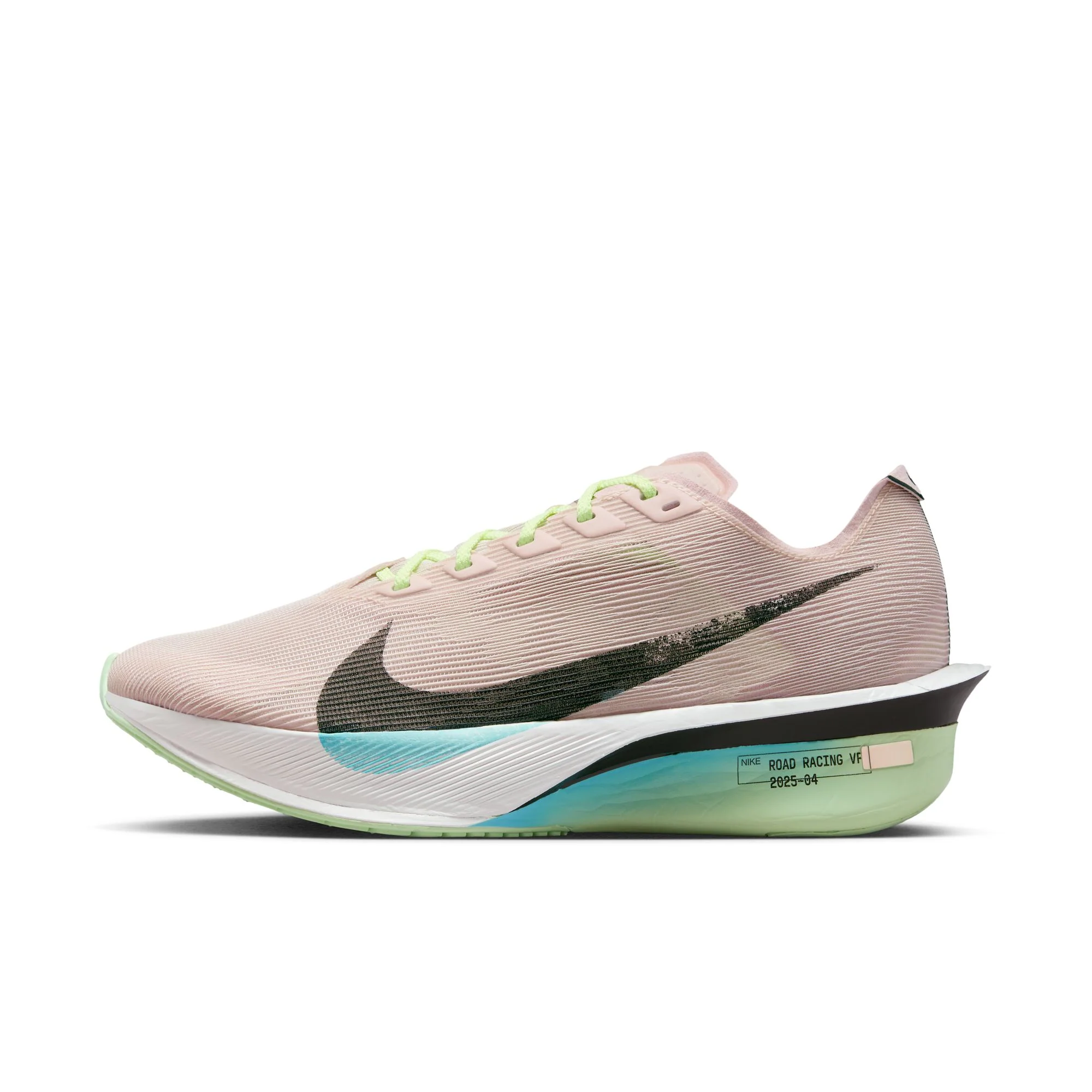 Nike Womens Vaporfly 4 Next% - Silt Red/Black/Barely Volt/Pearl Pink - Neutral - FA25 - Image 6