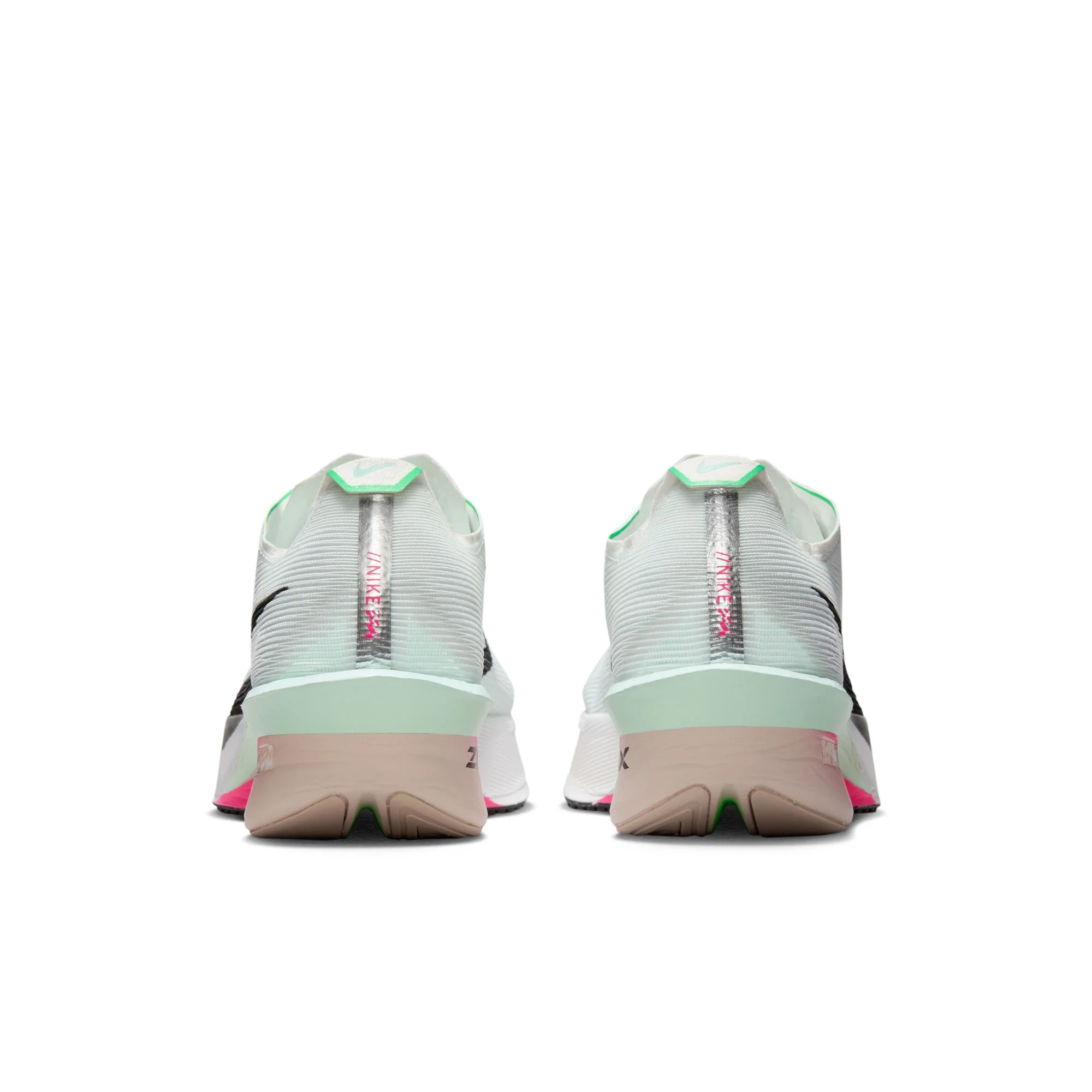 Nike Womens Vaporfly 4 Next% - White/Black/Hyper Pink/Mint Foam - Neutral - FA25 - Image 9