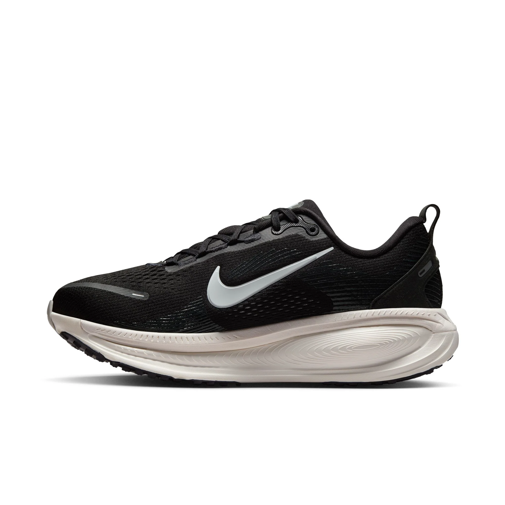 Nike Womens Vomero 18 Wide - D Width - Black/Summit White/Coconut Milk - Neutral - SP25 - Image 7