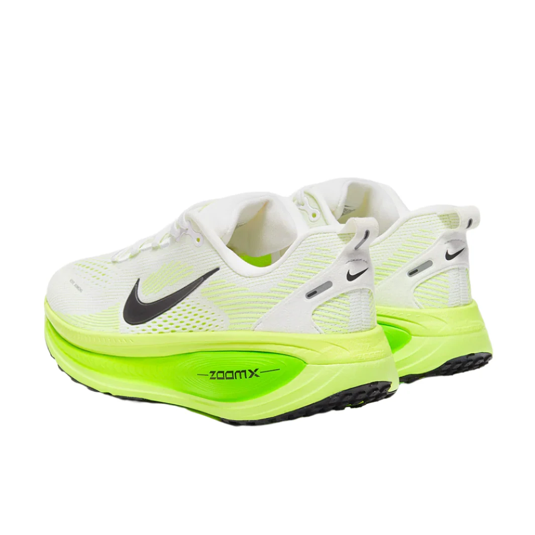 Nike Womens Vomero 18 - White/Electric Green/Volt/Black - Neutral - SP25 - Image 7