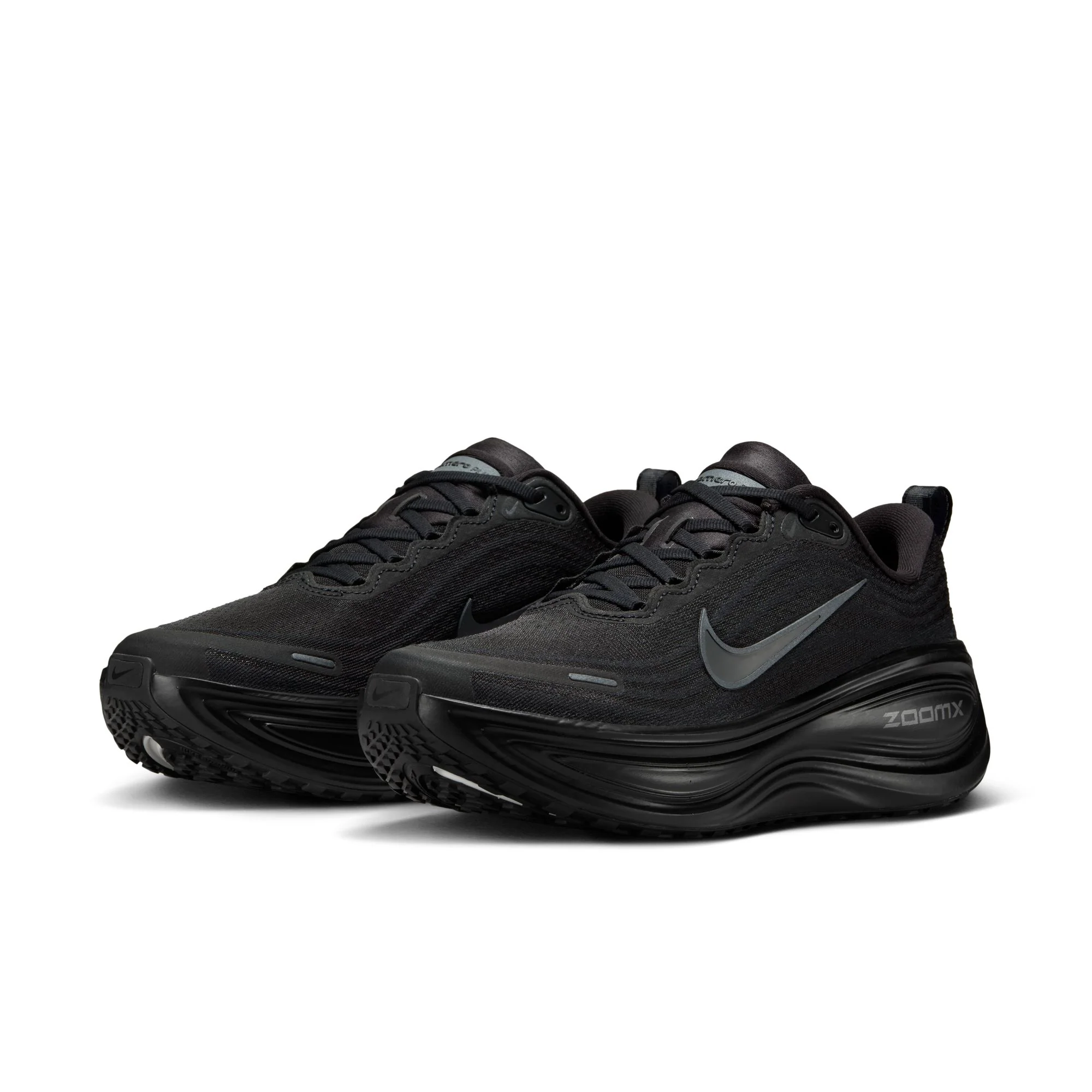 Nike Womens Vomero Plus - Black/Dark Smoke Grey/Metallic Dark Grey - Neutral - FA25 - Image 7