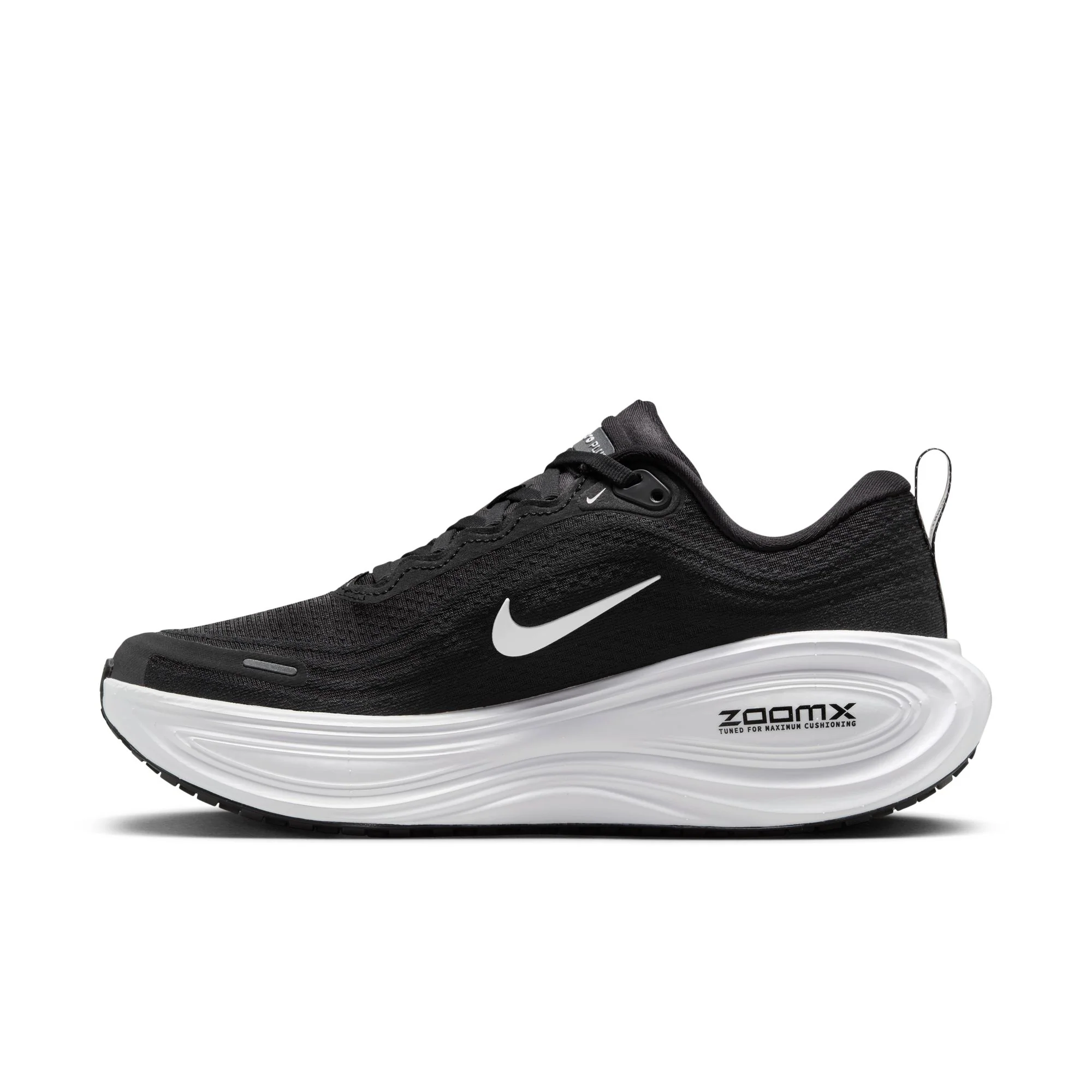 Nike Womens Vomero Plus - Black/White/Cool Grey/Metallic Dark Grey - Neutral - FA25 - Image 3