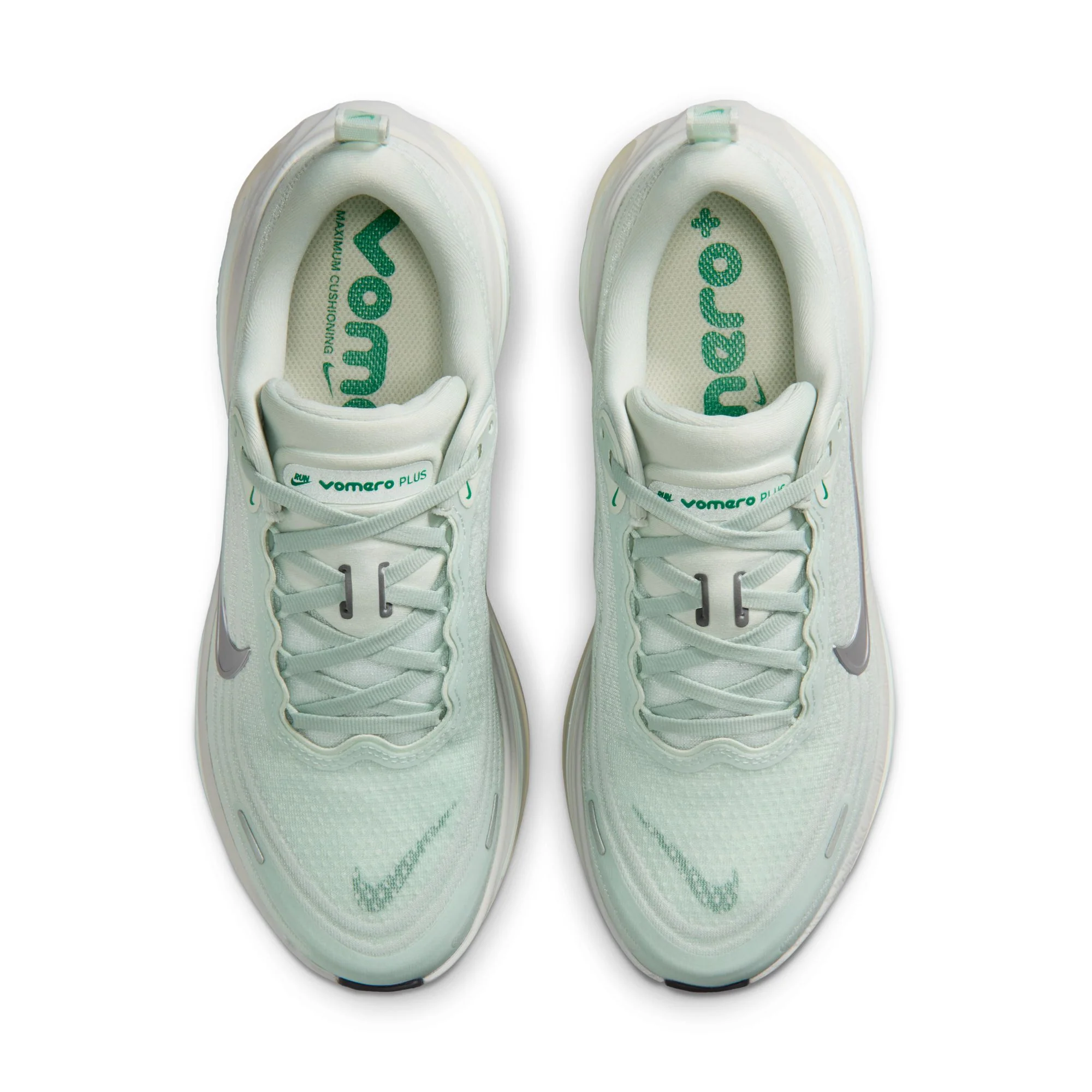 Nike Womens Vomero Plus - Light Silver/Metallic Silver - Neutral - SU26 - Image 7