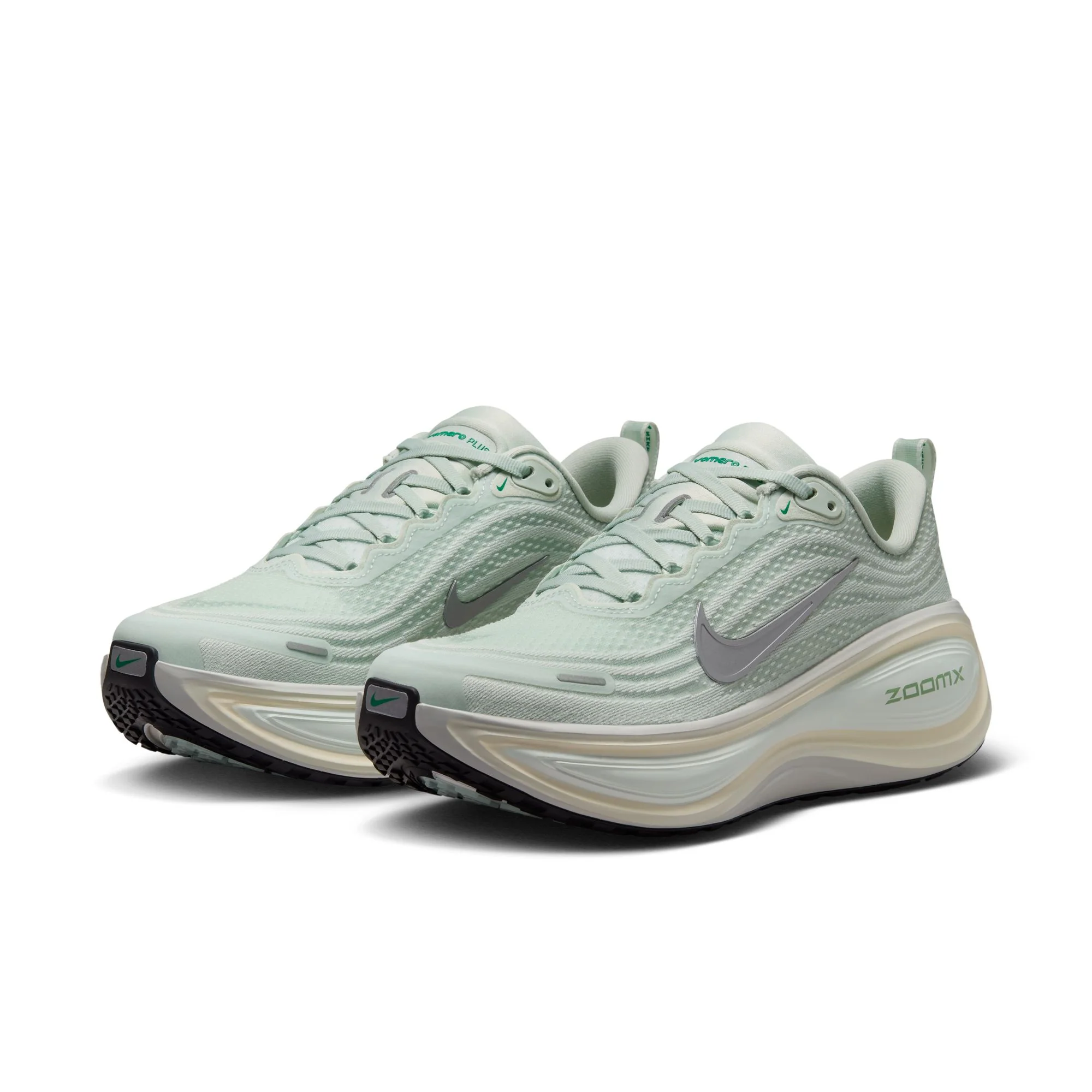 Nike Womens Vomero Plus - Light Silver/Metallic Silver - Neutral - SU26 - Image 8