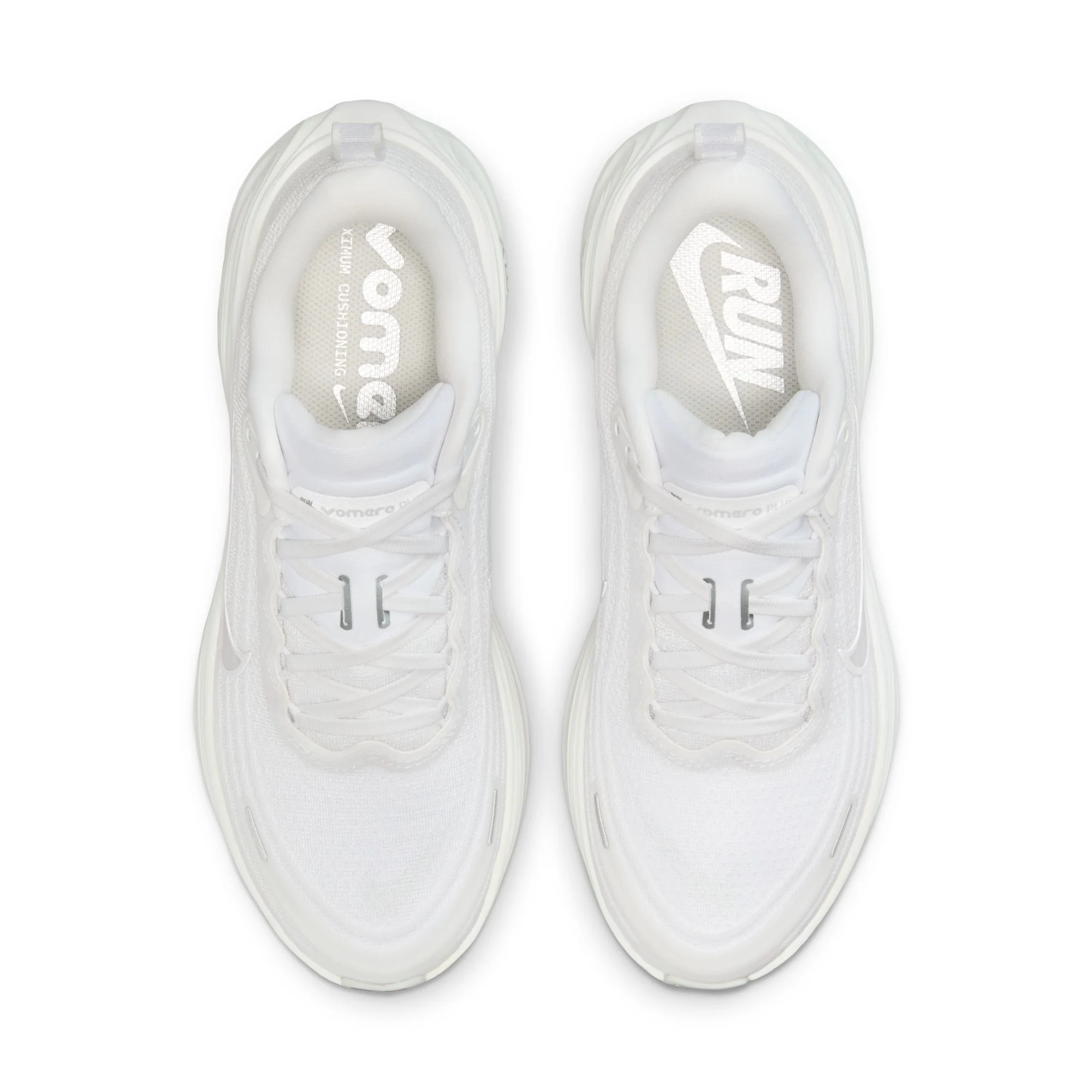 Nike Womens Vomero Plus - White/Summit White/Photon Dust - Neutral - FA25 - Image 8