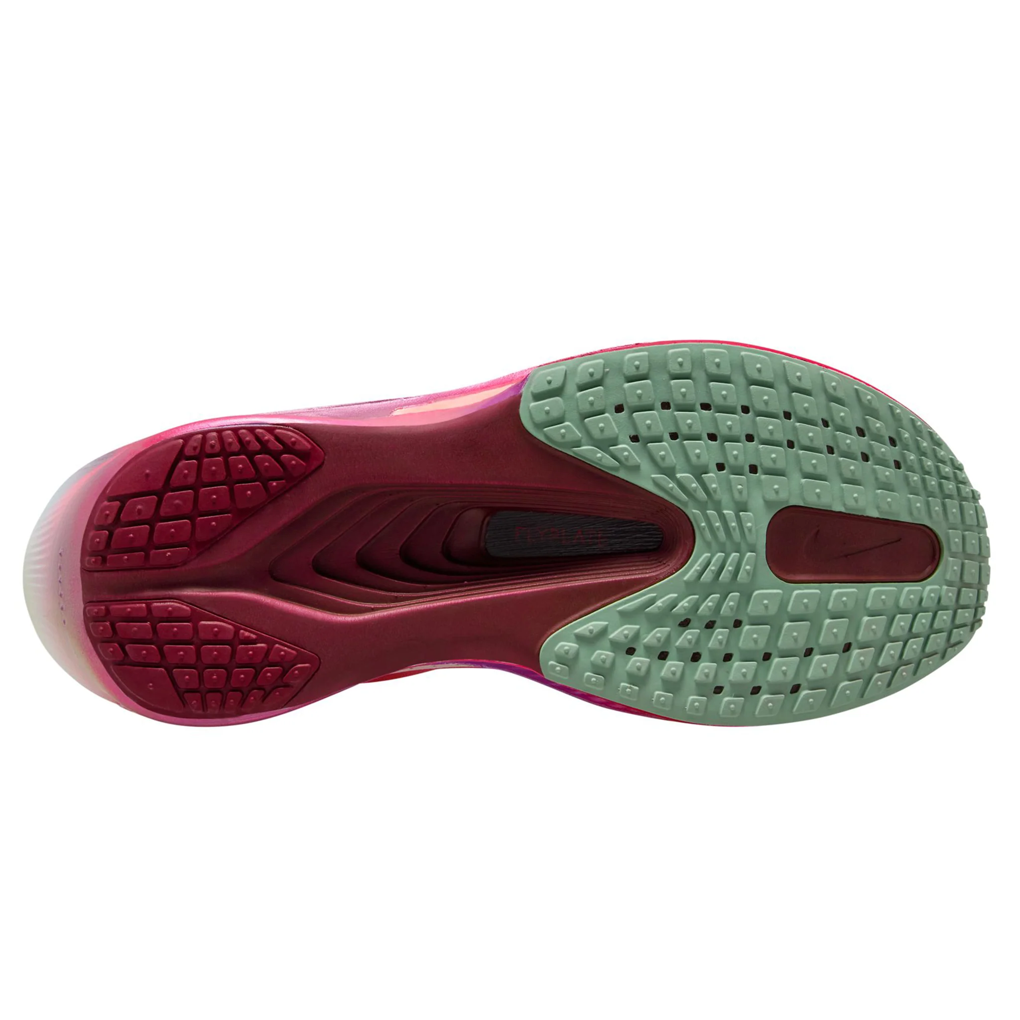 Nike Womens Zoom Fly 6 - Team Red/Barely Green/Bright Crimson - Neutral - SU26 - Image 2