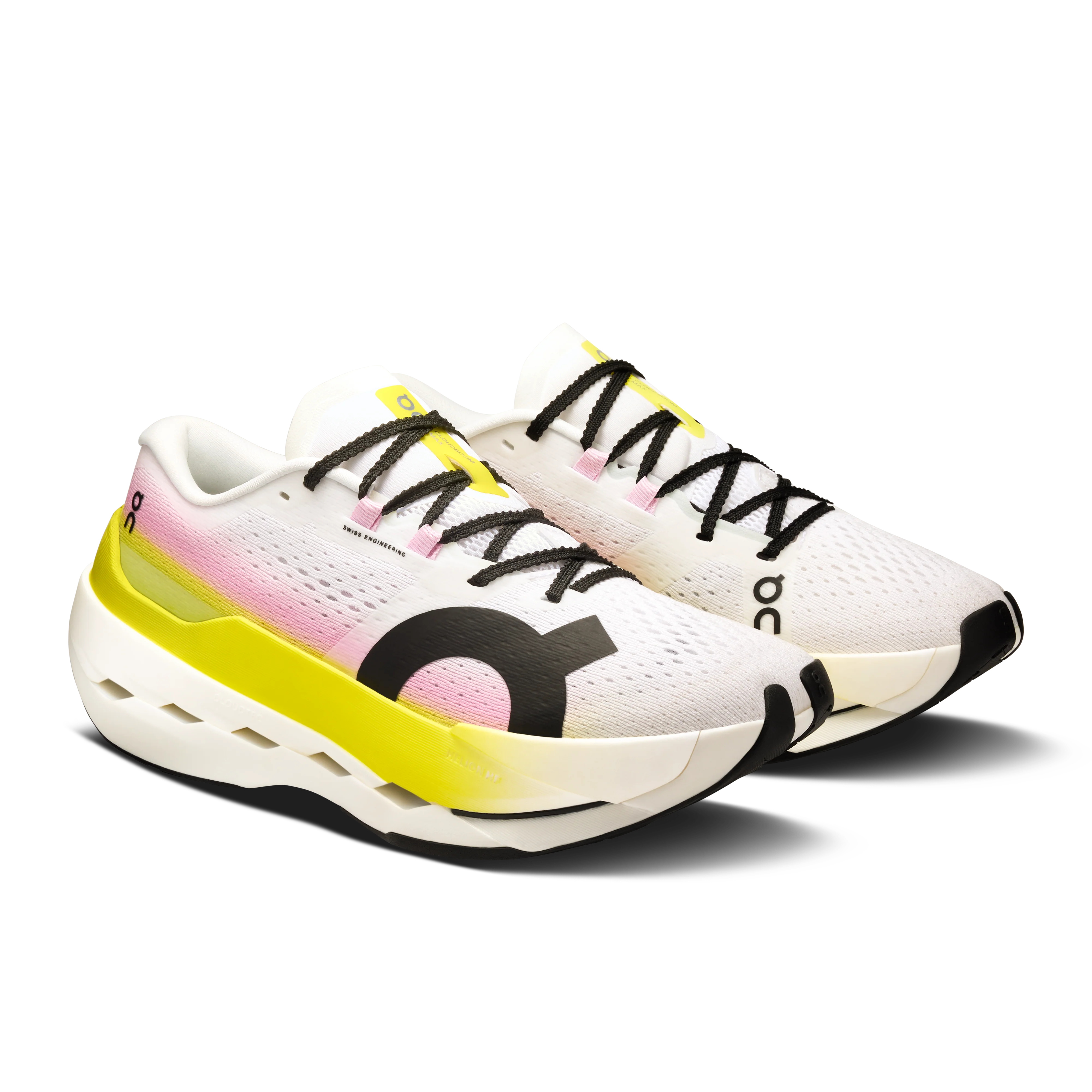ON Mens Cloudboom Max - Lime/Raspberry - Neutral - AW25 - Image 6