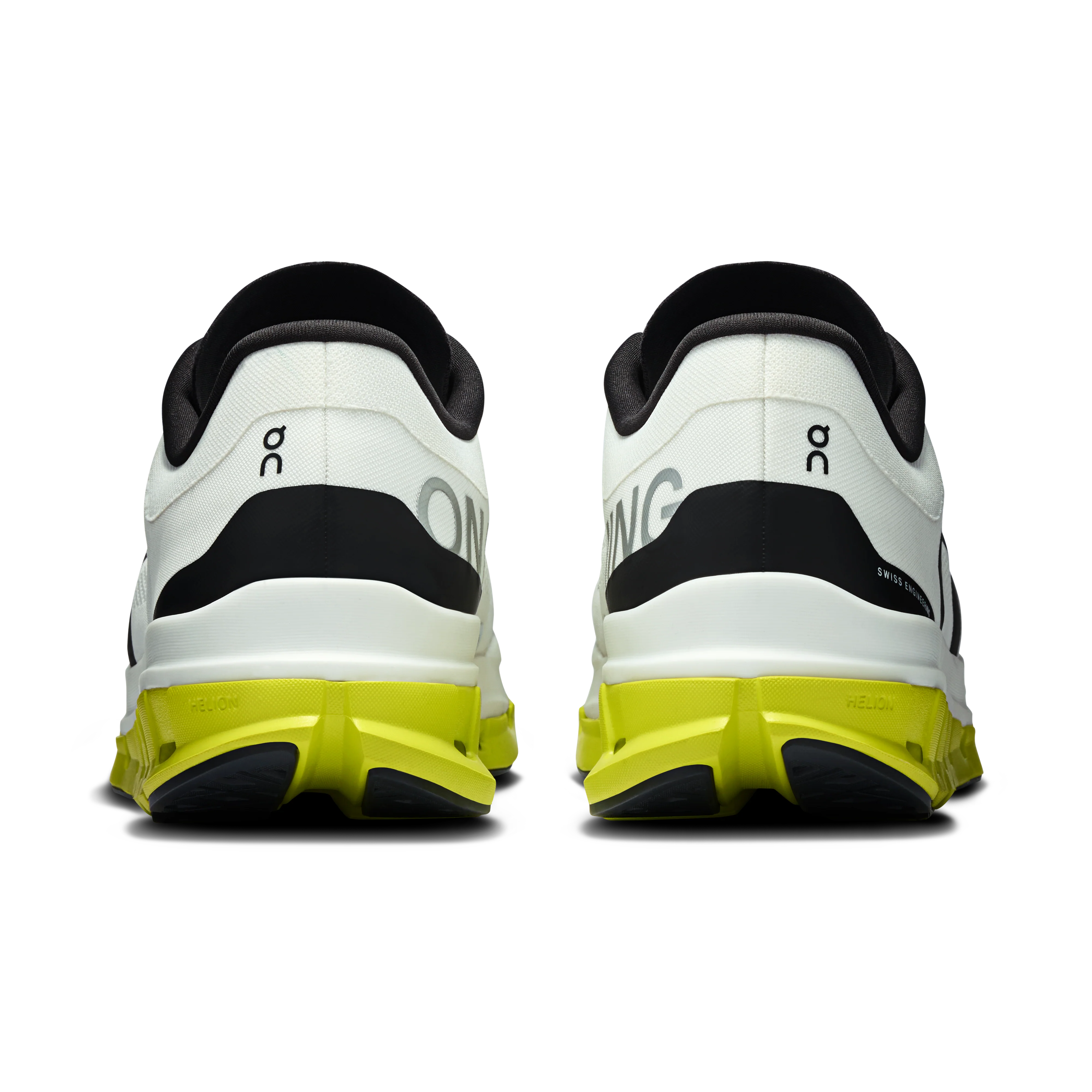 ON Mens Cloudflow 5 - White/Lime - AW25 - Image 5