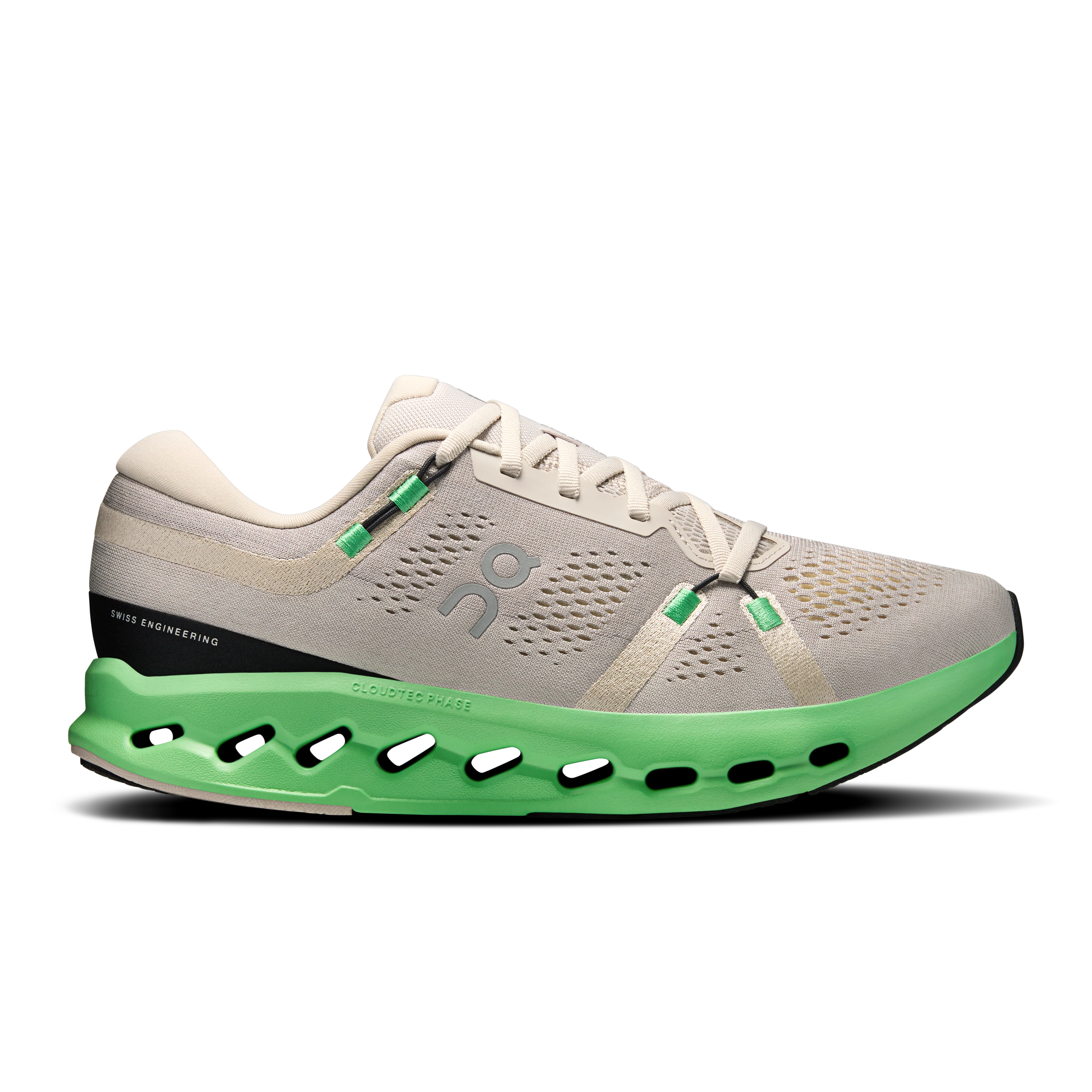 ON Mens Cloudsurfer 2 - Truffle/Honeydew - AW25 - Image 3