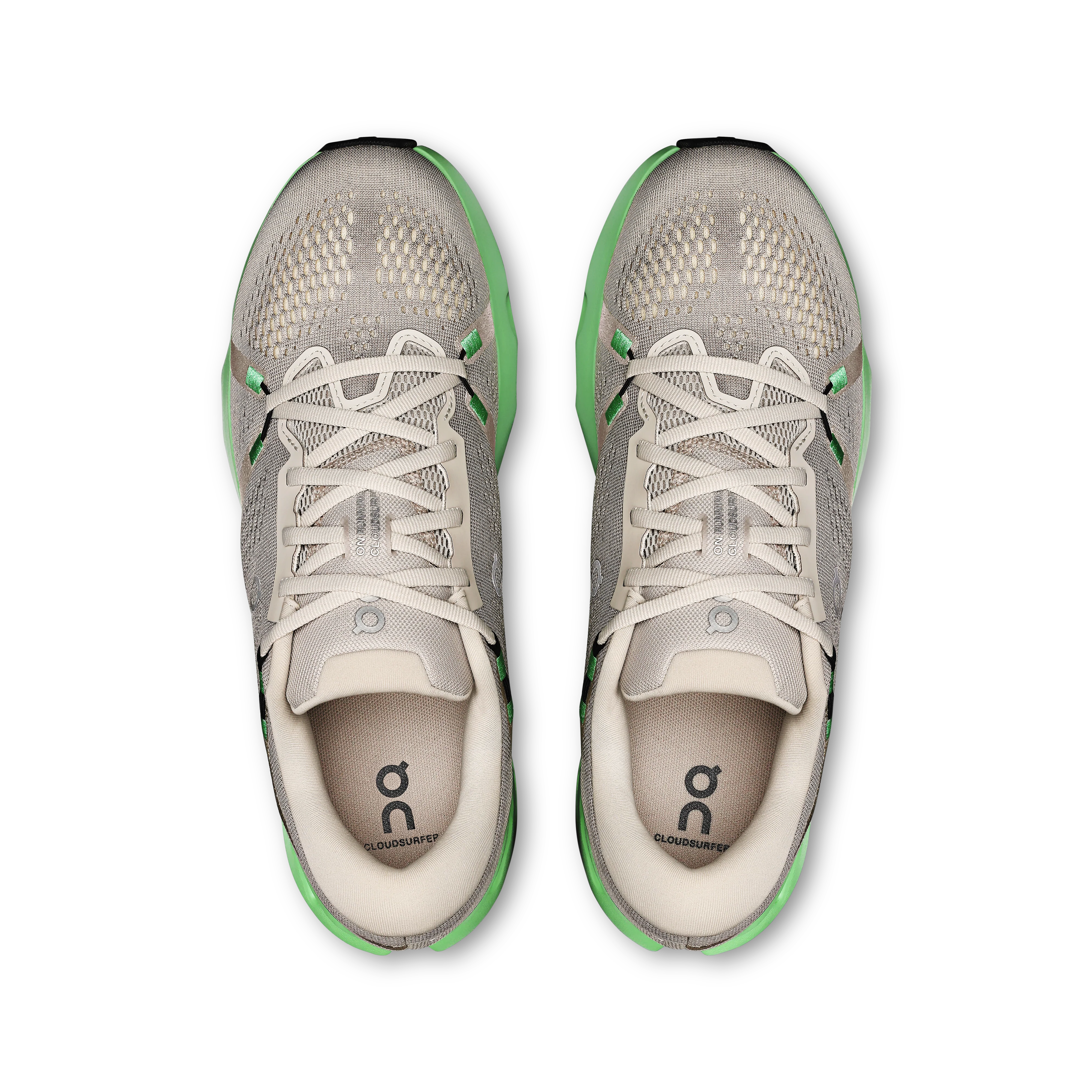 ON Mens Cloudsurfer 2 - Truffle/Honeydew - AW25 - Image 4