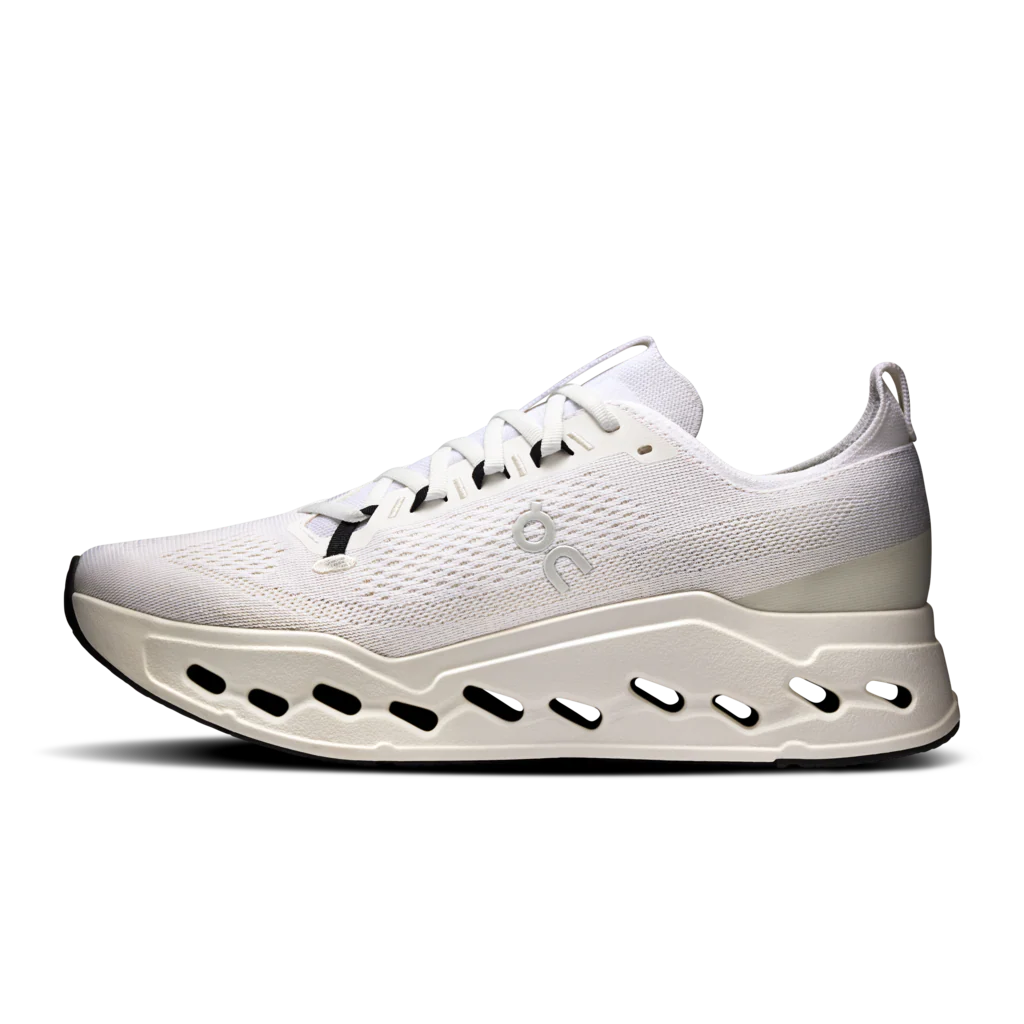 ON Mens Cloudsurfer Max - White/White - AW25 - Image 5