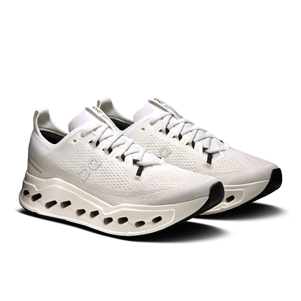 ON Mens Cloudsurfer Max - White/White - AW25 - Image 7