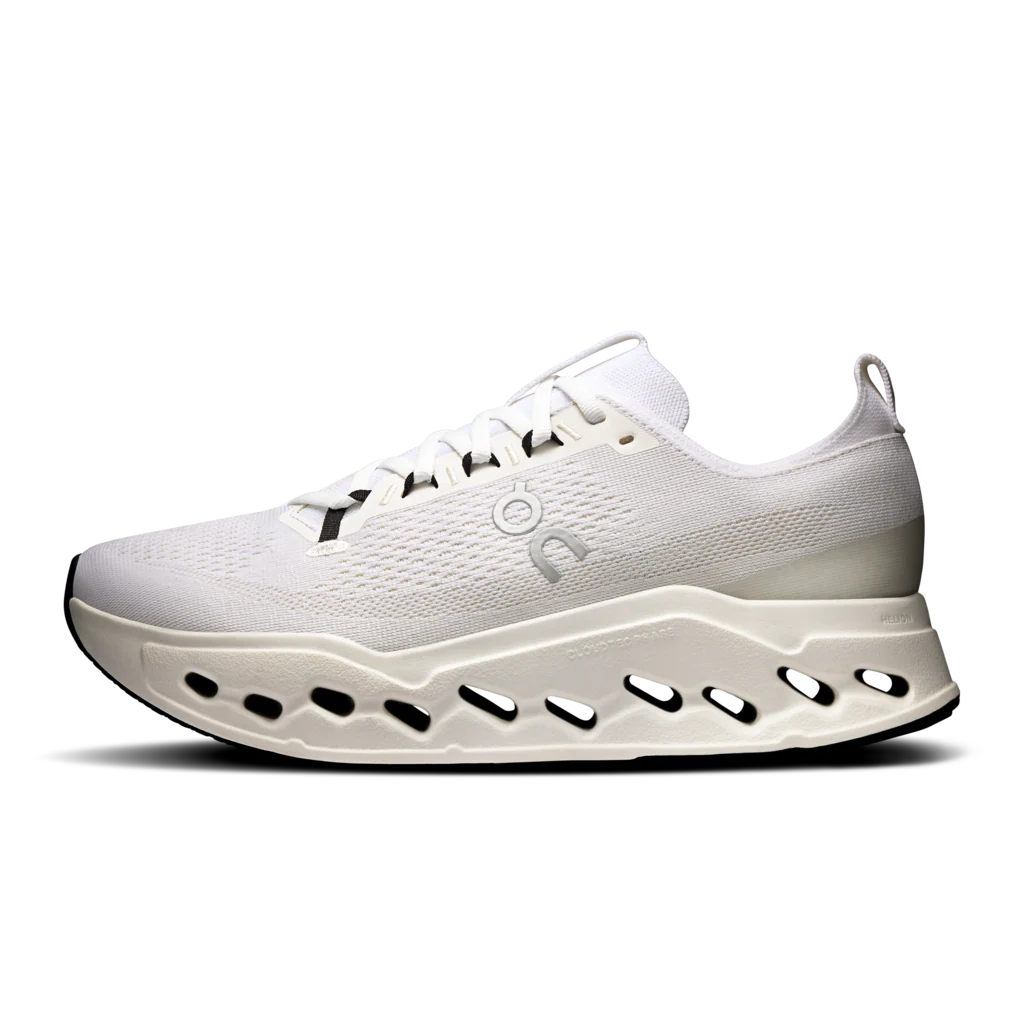 ON Mens Cloudsurfer Max - White/White - AW25 - Image 8